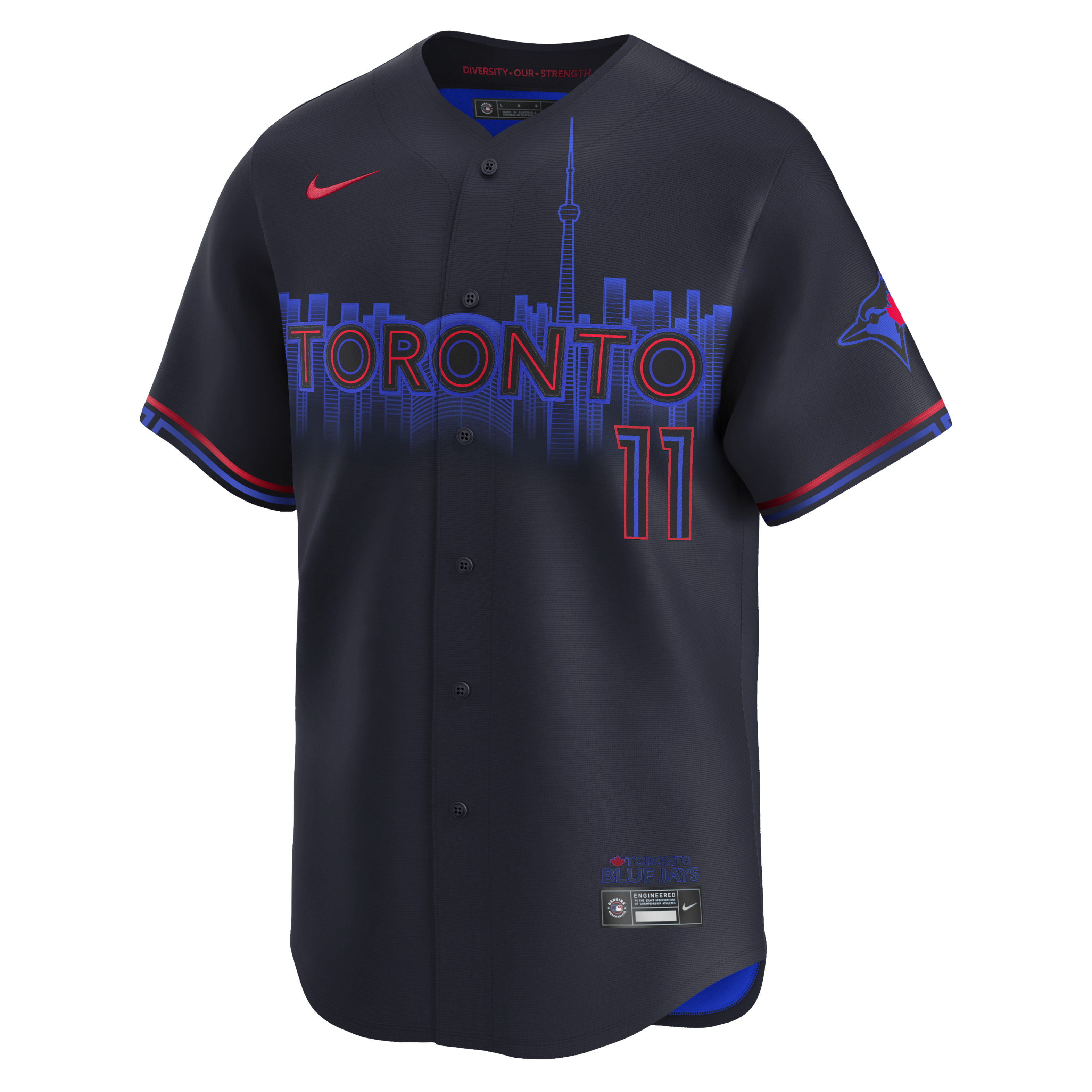 Vladimir Guerrero Jr. Toronto Blue Jays City Connect Men's Nike Dri-FIT ADV MLB Limited Jersey