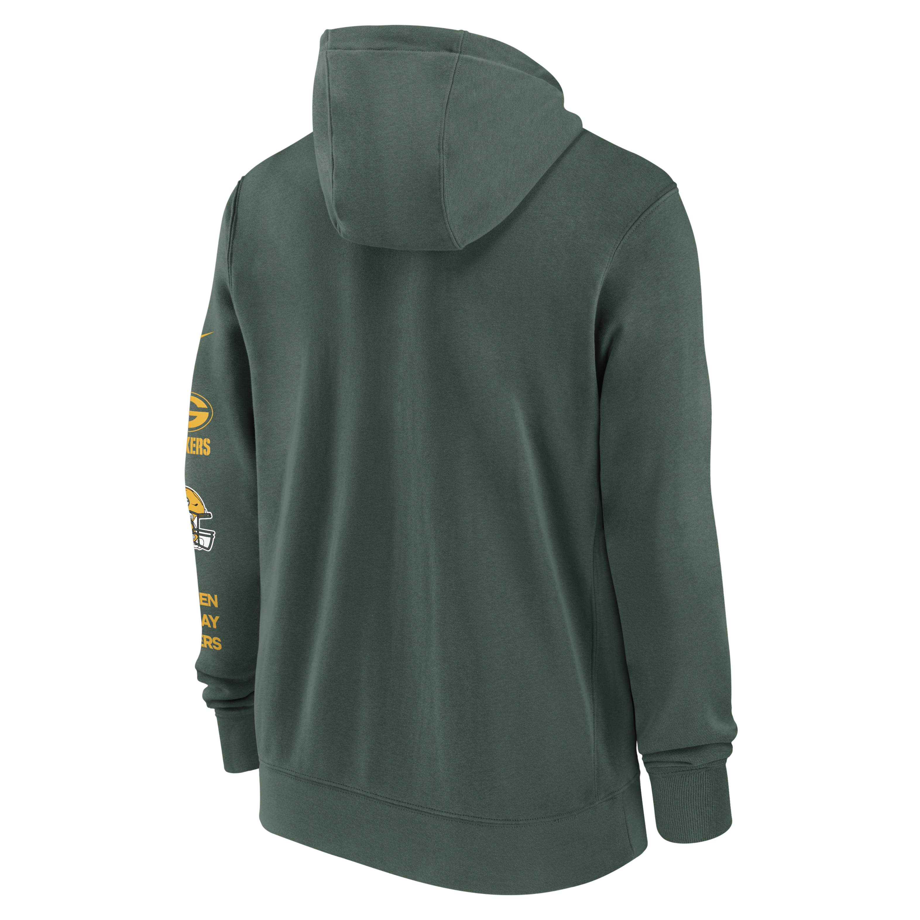 Green Bay Packers Club Men's Nike NFL Full-Zip Hoodie