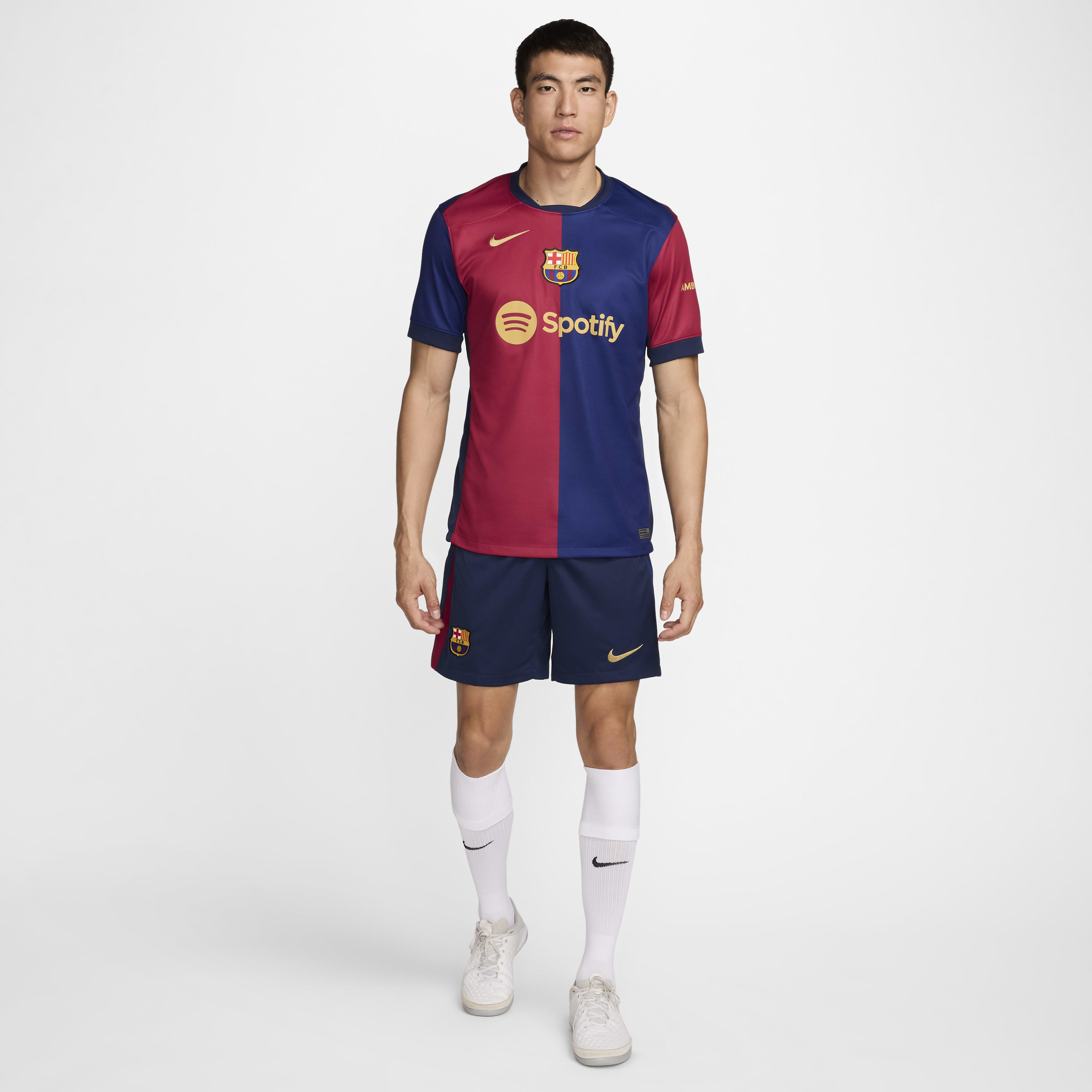 FC Barcelona 2024/25 Stadium Home Men's Nike Dri-FIT Soccer Replica Jersey