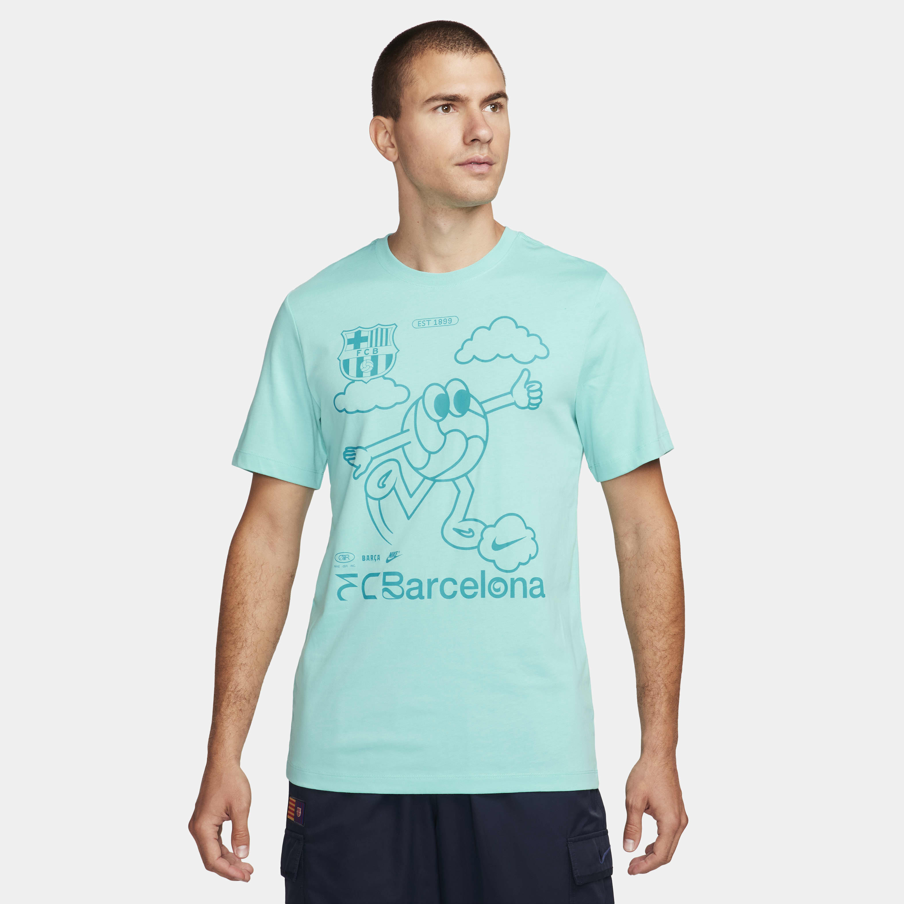 FC Barcelona Men's Nike Air Soccer T-Shirt