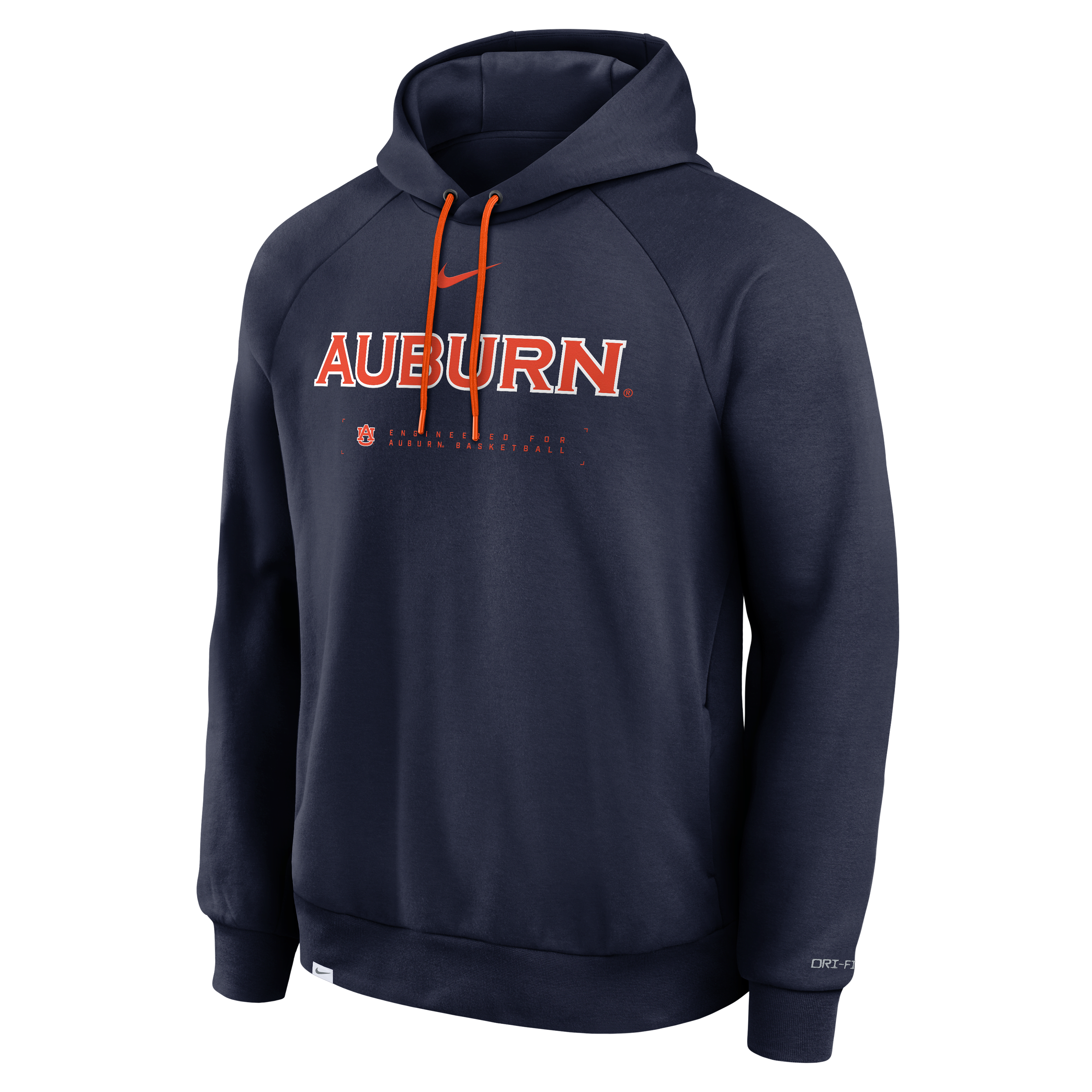 Auburn Courtside Basketball Practice Men's Nike Dri-FIT Pullover Hoodie
