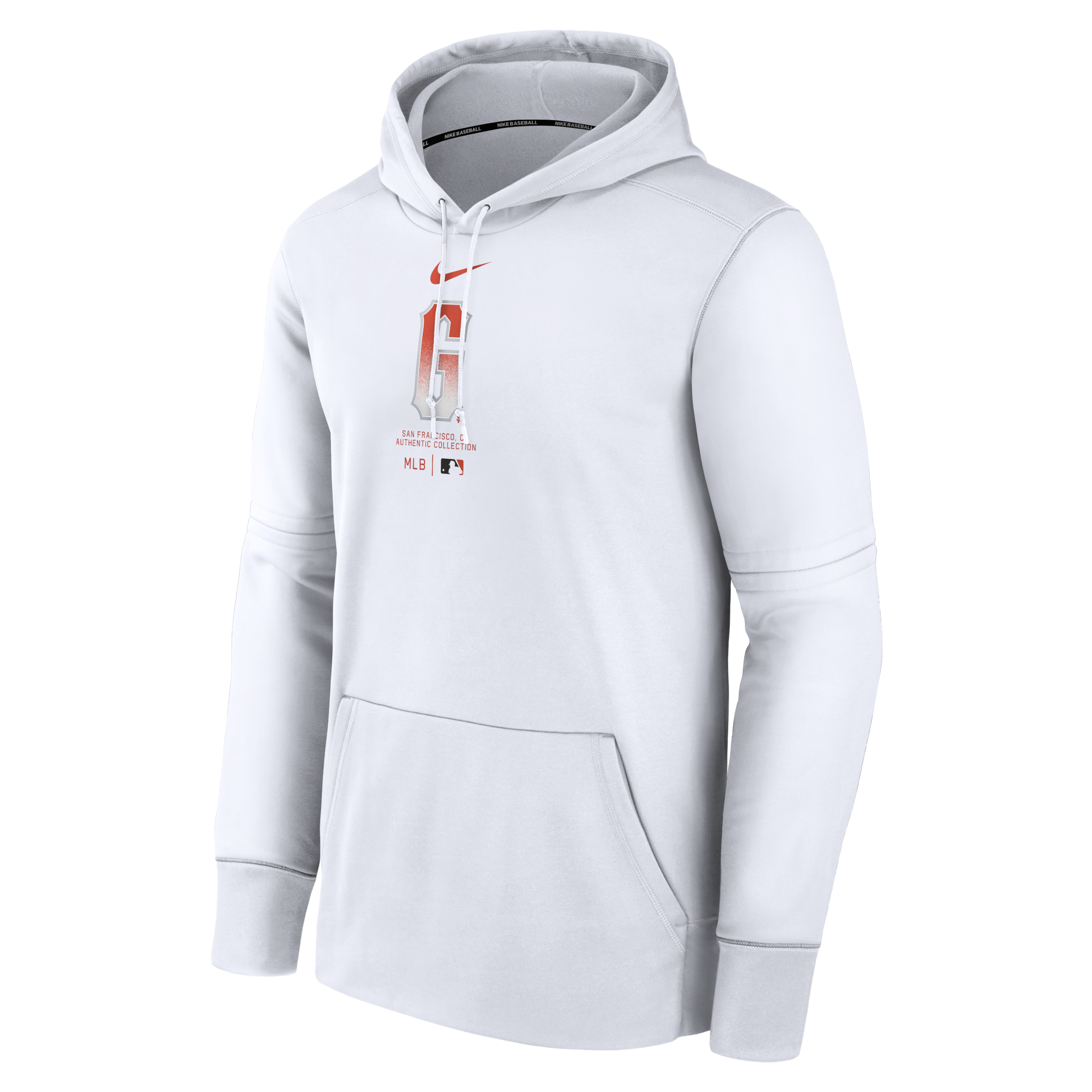 San Francisco Giants City Connect Practice Men's Nike Therma MLB Pullover Hoodie