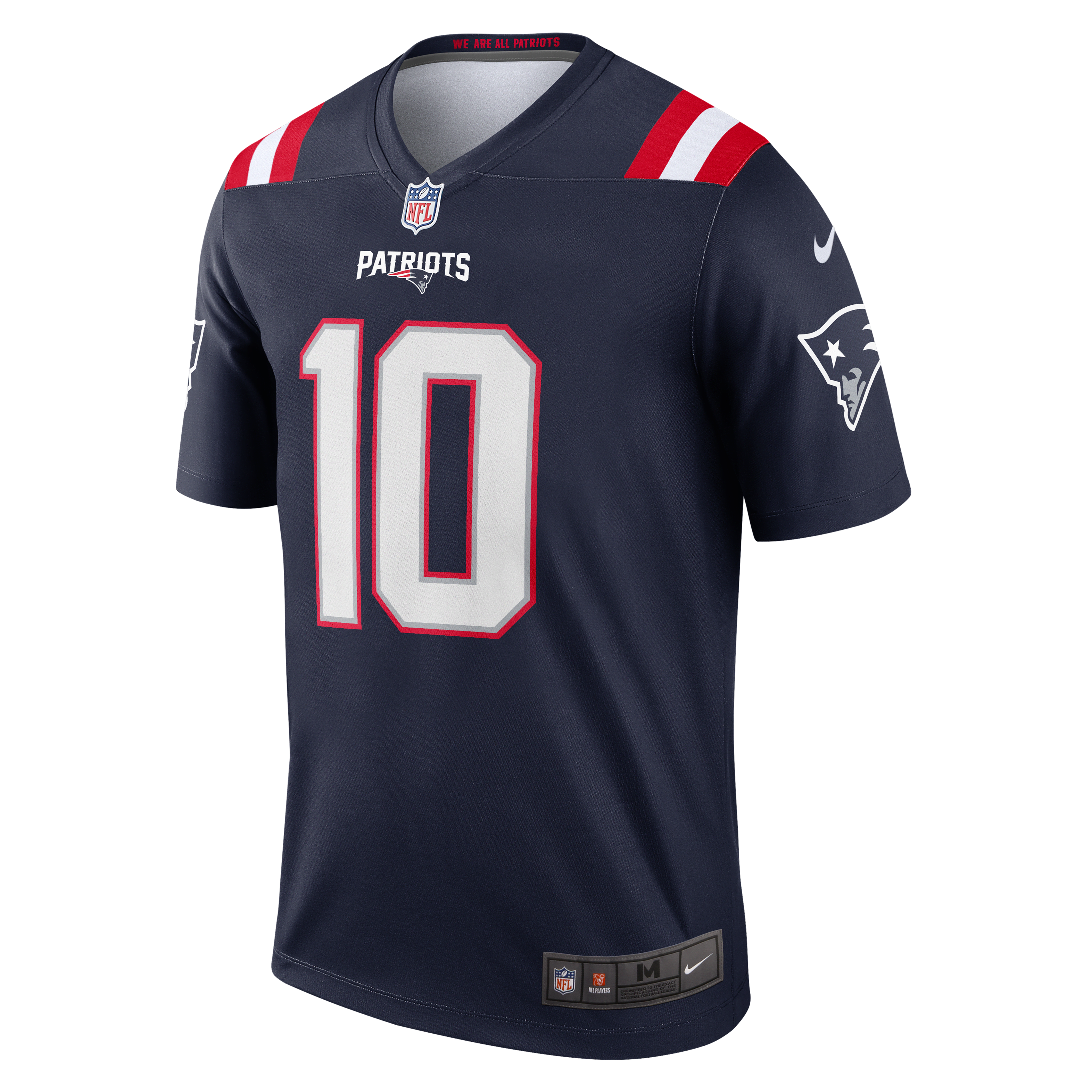 Drake Maye New England Patriots Men's Nike Dri-FIT NFL Legend Jersey