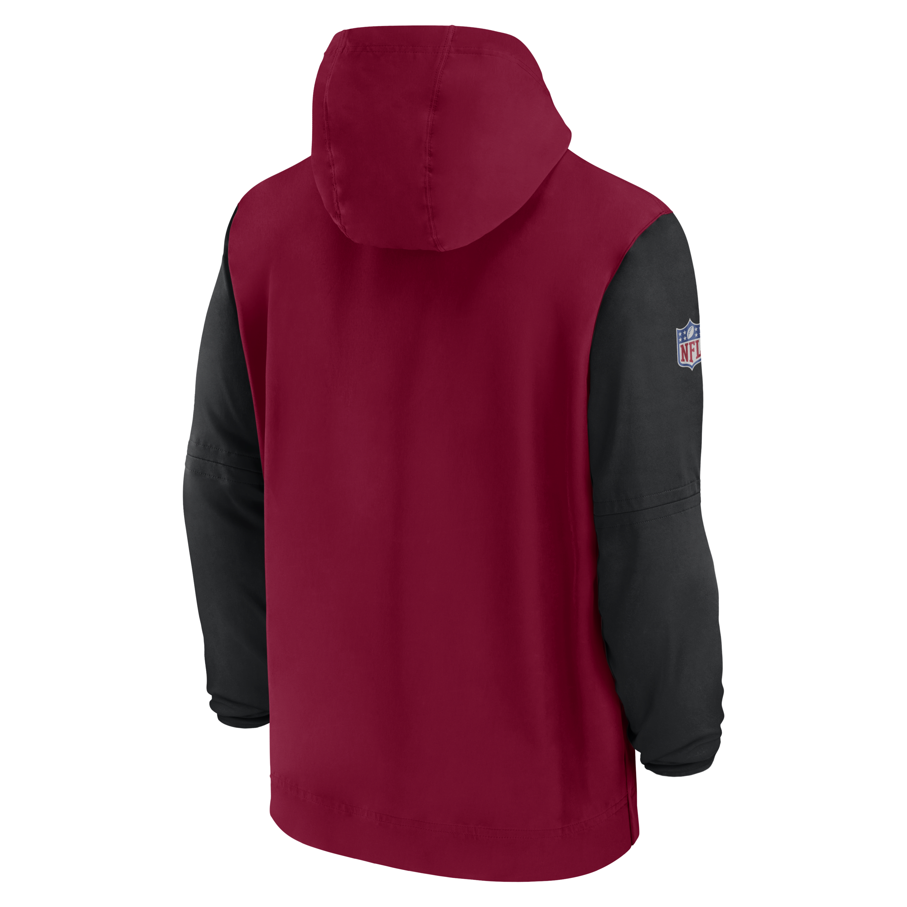 Washington Commanders Sideline Pre-Game Player Men's Nike NFL 1/2-Zip Hooded Jacket