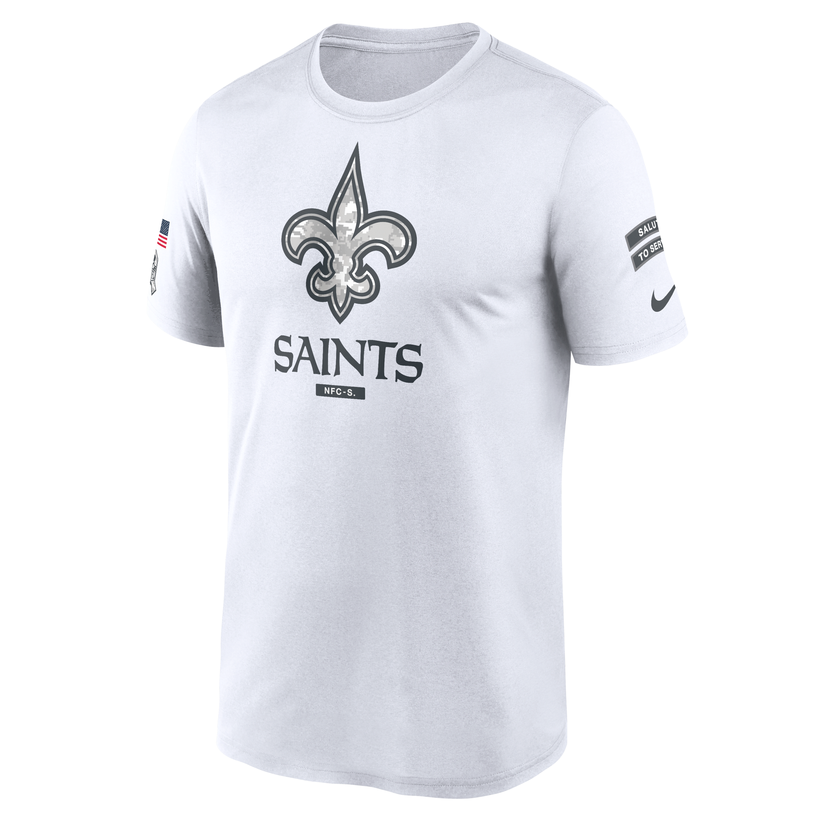 New Orleans Saints Salute to Service Primary Edge Legend Men's Nike Dri-FIT NFL T-Shirt