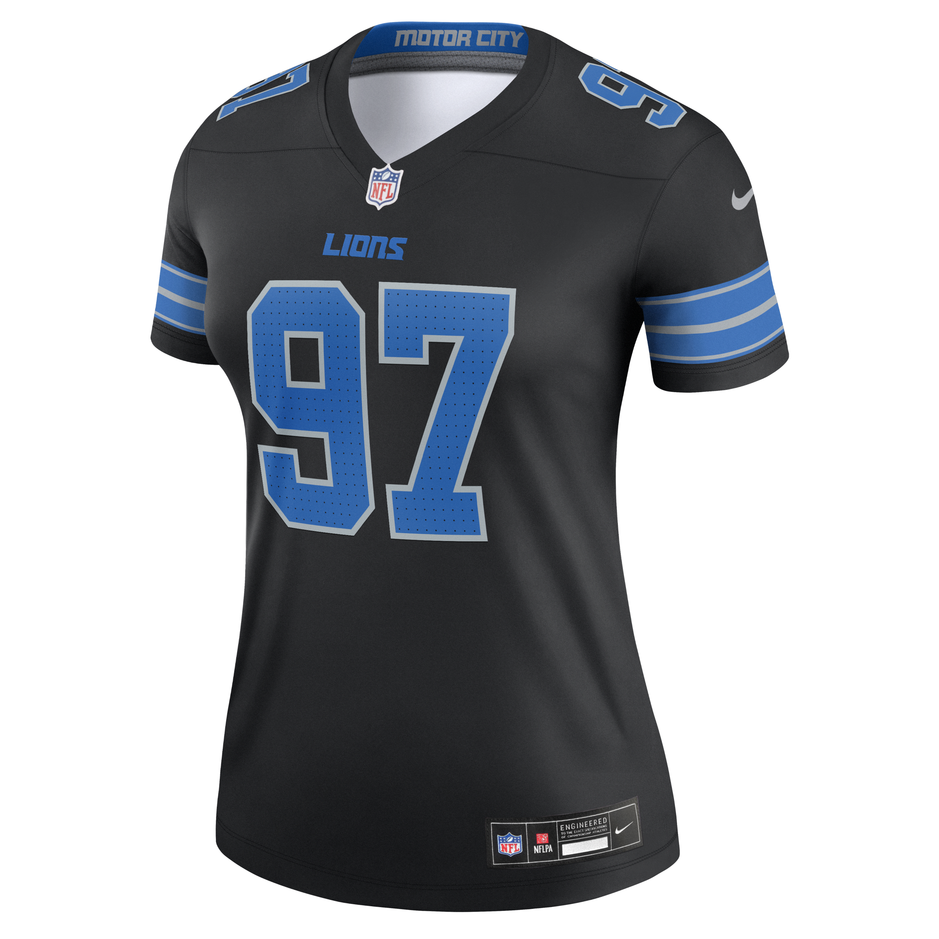 Aidan Hutchinson Detroit Lions Women's Nike Dri-FIT NFL Legend Jersey