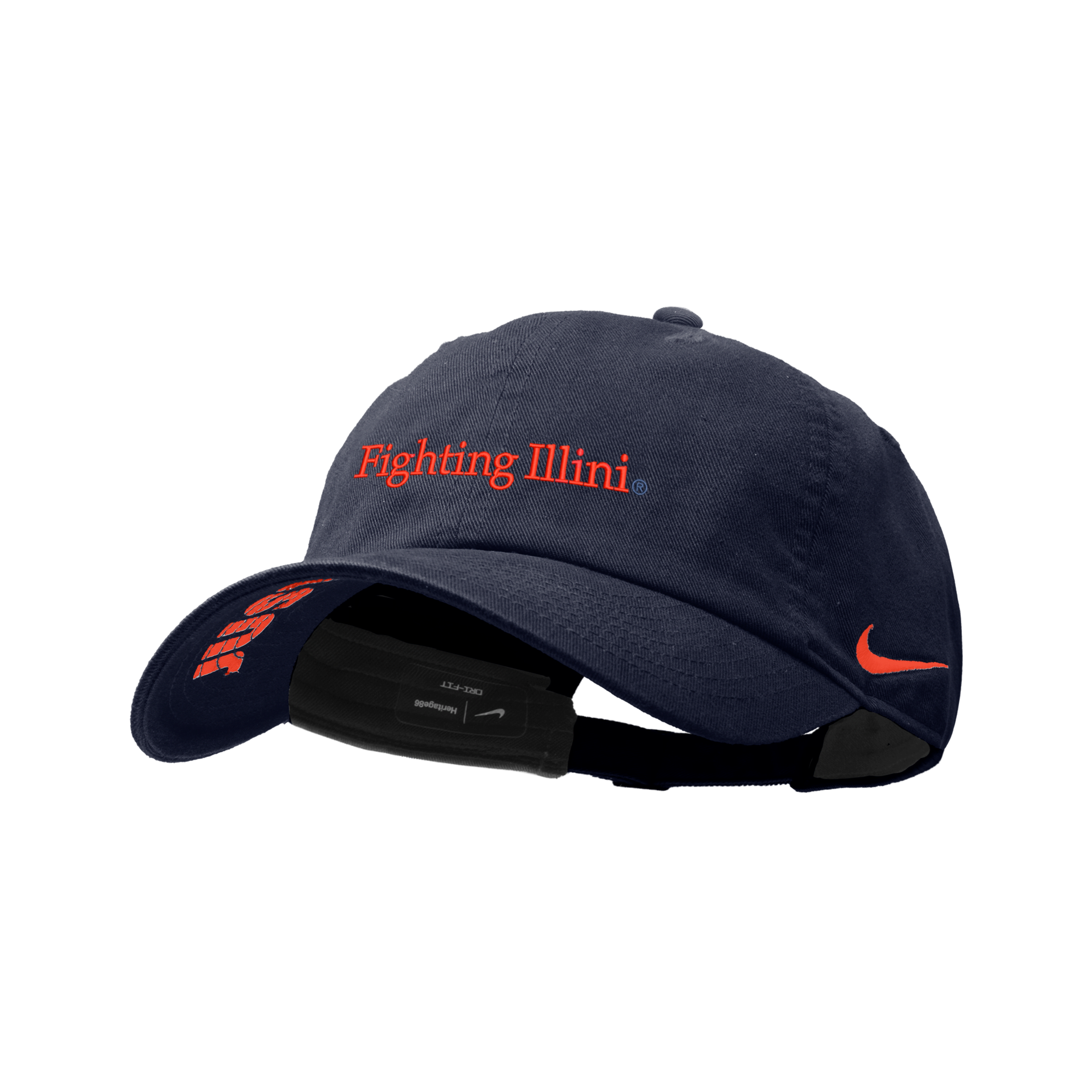 Illinois Nike College Cap