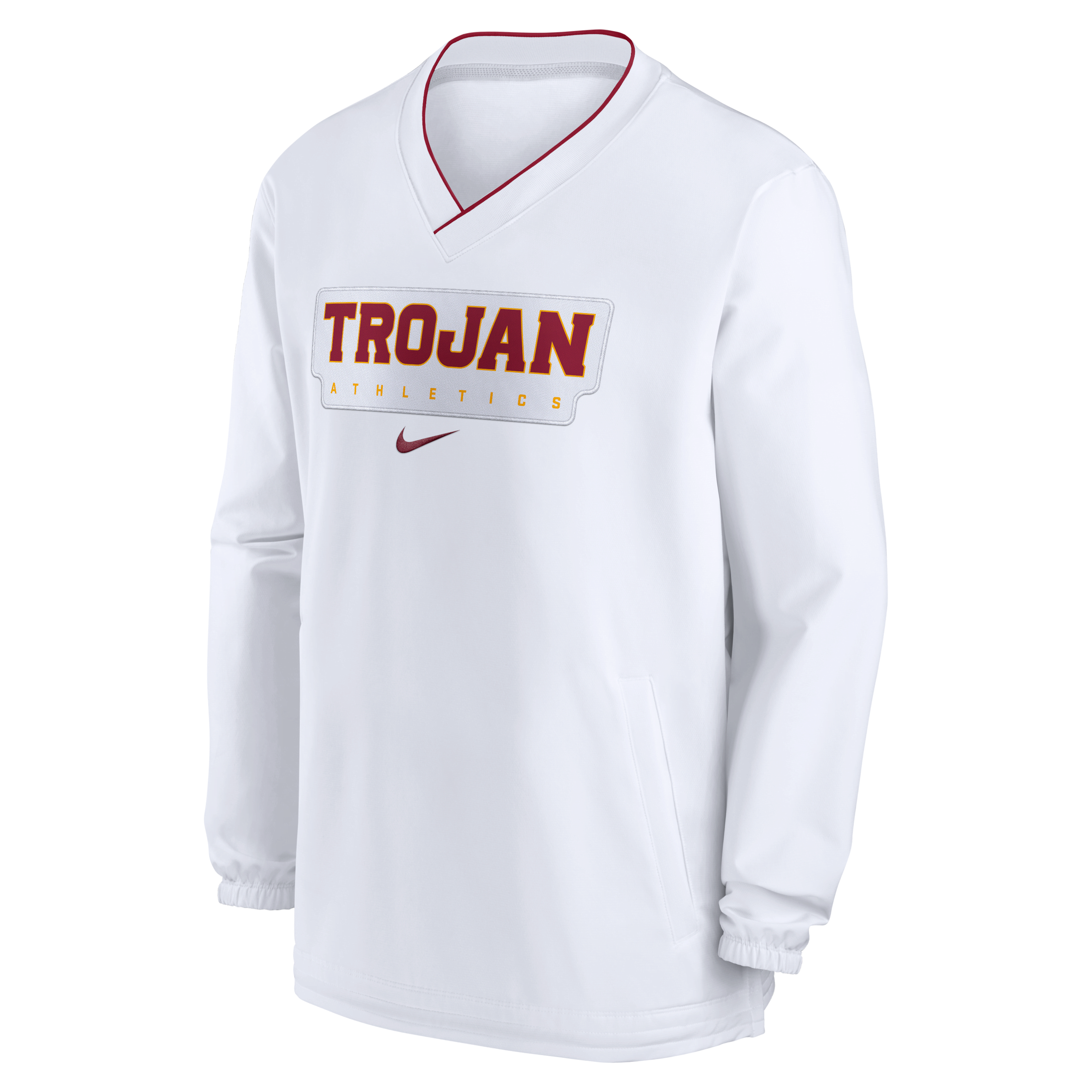 USC Trojans Sideline Men's Nike College Long-Sleeve Windshirt