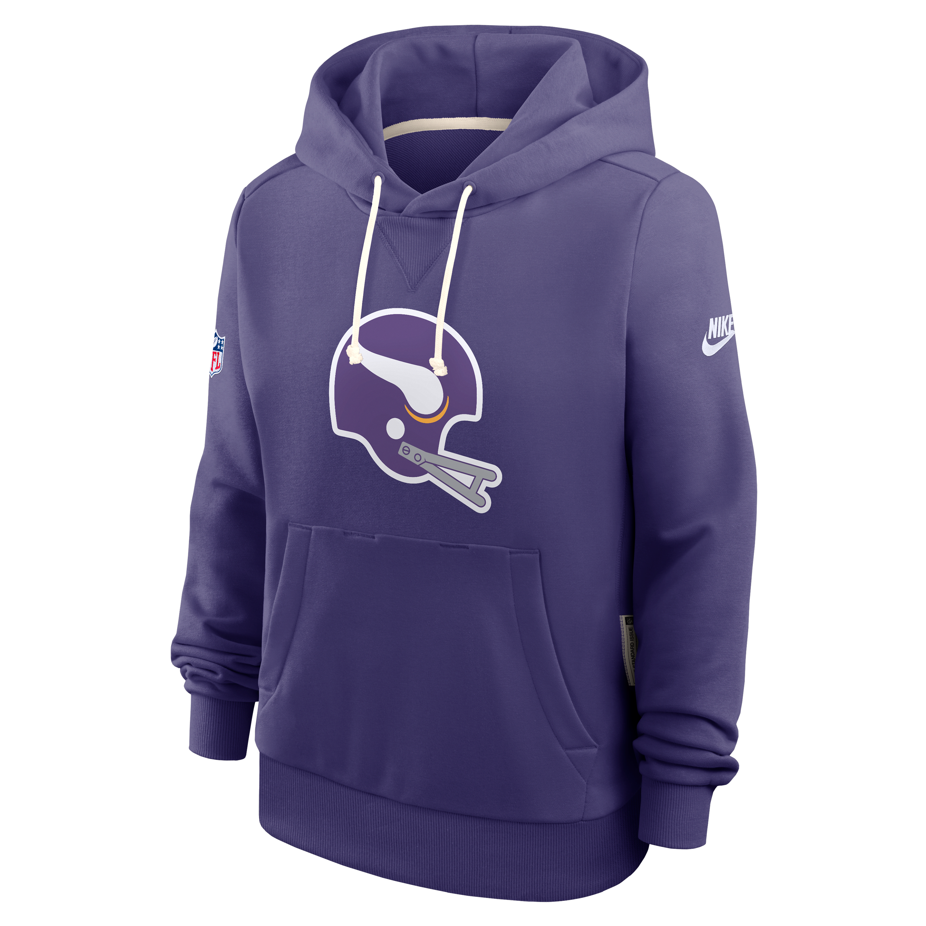 Minnesota Vikings Alt Pack Women's Nike Dri-FIT NFL Pullover Hoodie