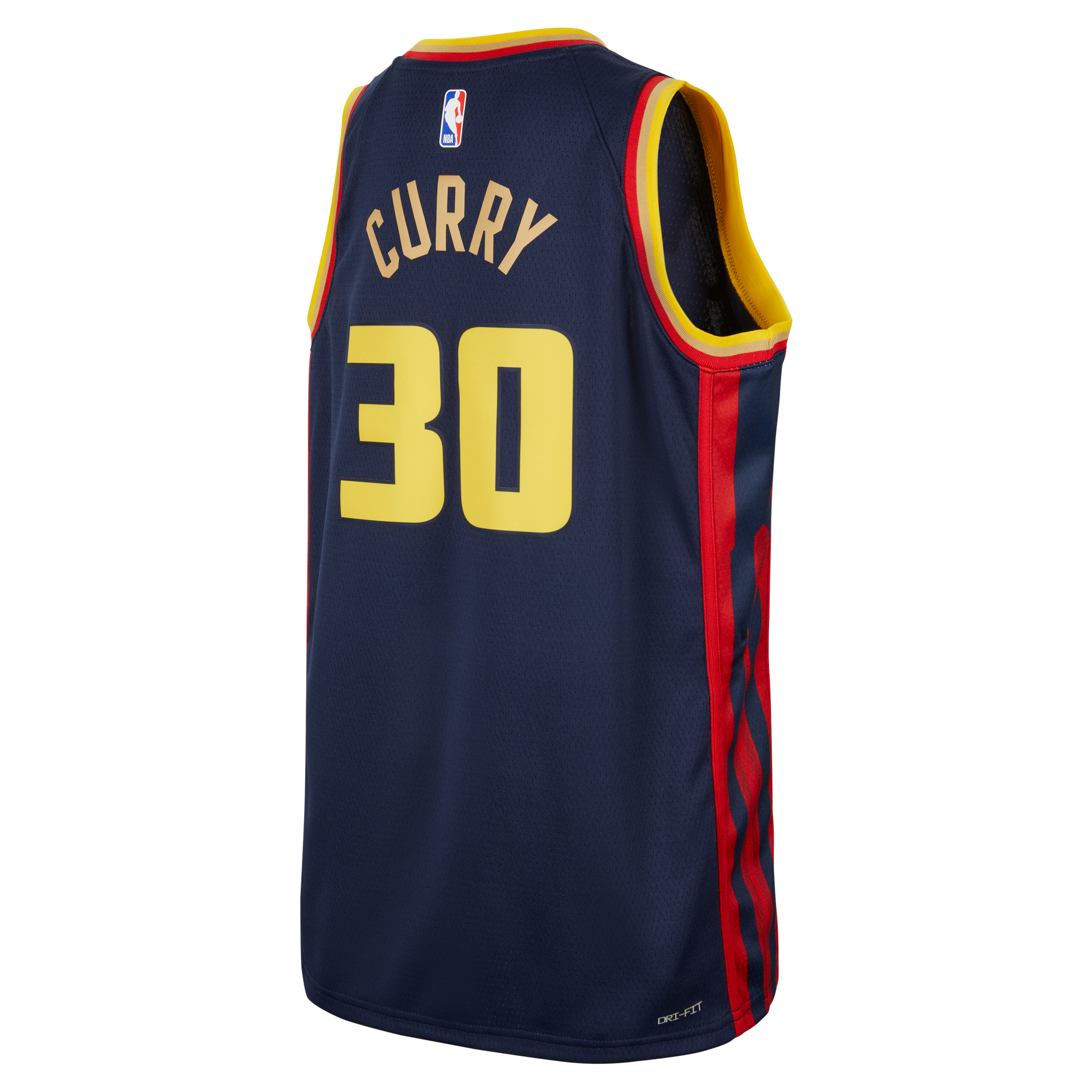 Gsw The Town Jersey Steph Curry The Town Youth Jersey Youth Golden - Main Image
