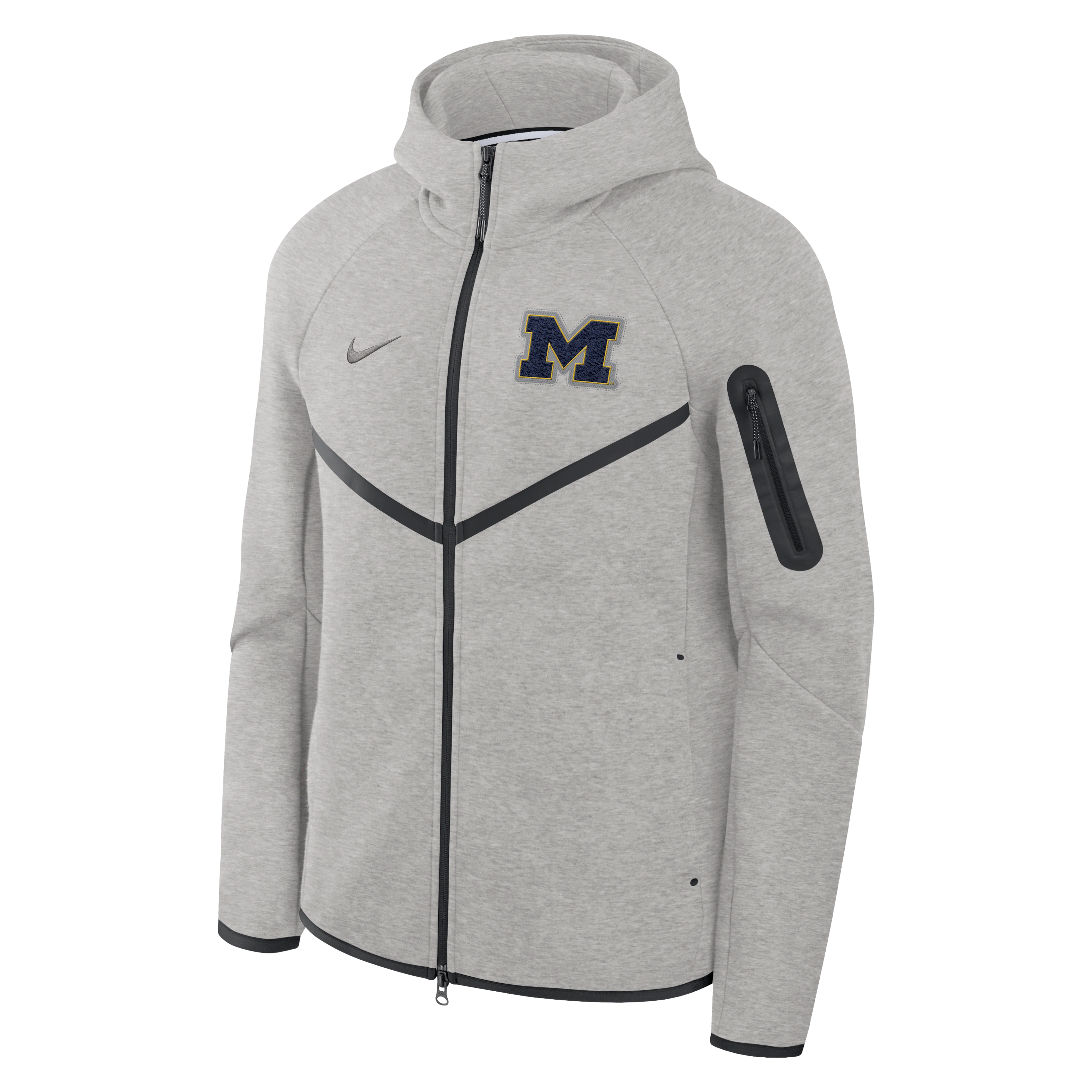 Michigan Tech Fleece Windrunner Men's Jordan Brand College Full-Zip Hooded Jacket