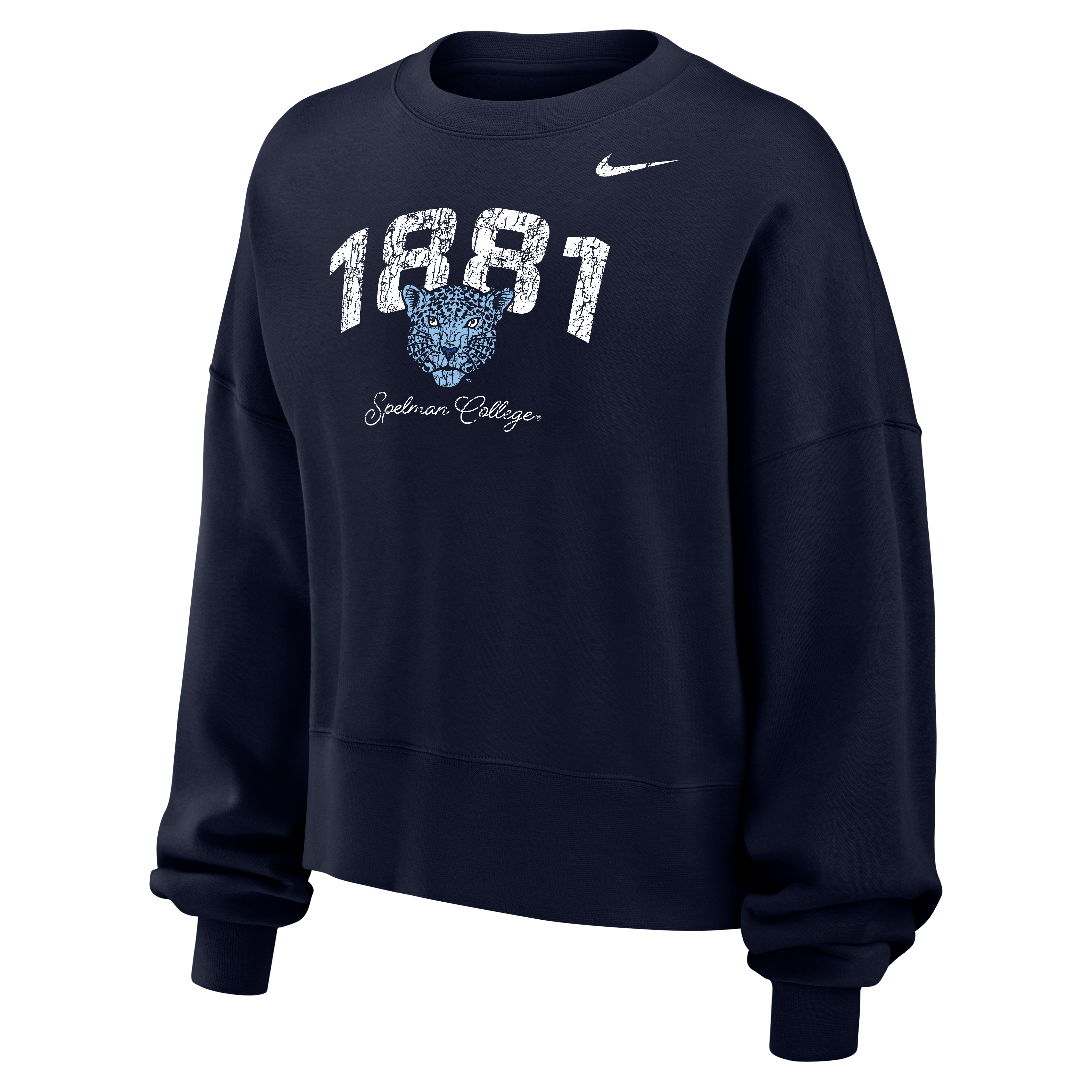 Nike College Phoenix Fleece (Spelman College) Women's Crew-Neck Sweatshirt