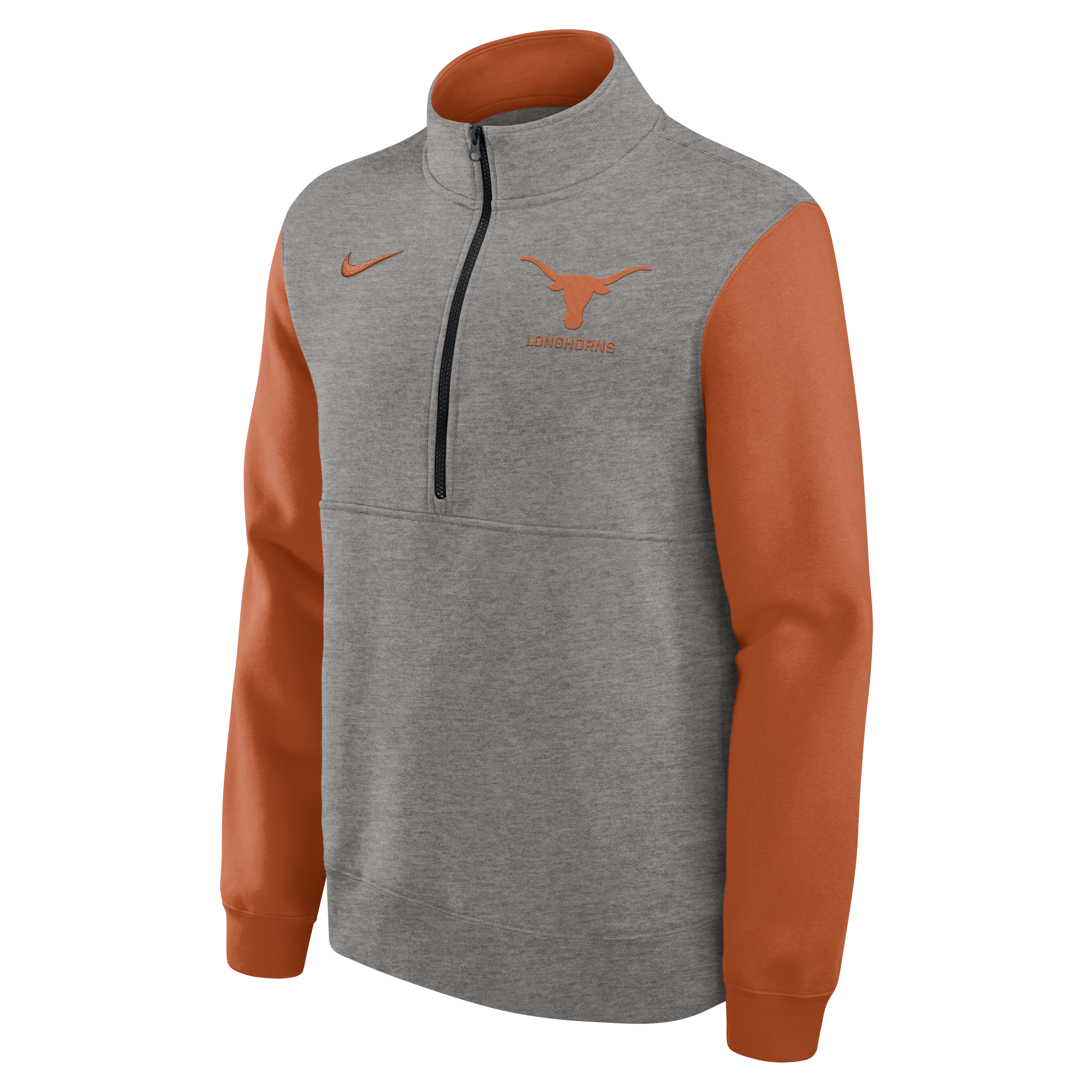 Texas Club Men's Nike College 1/2-Zip Crew