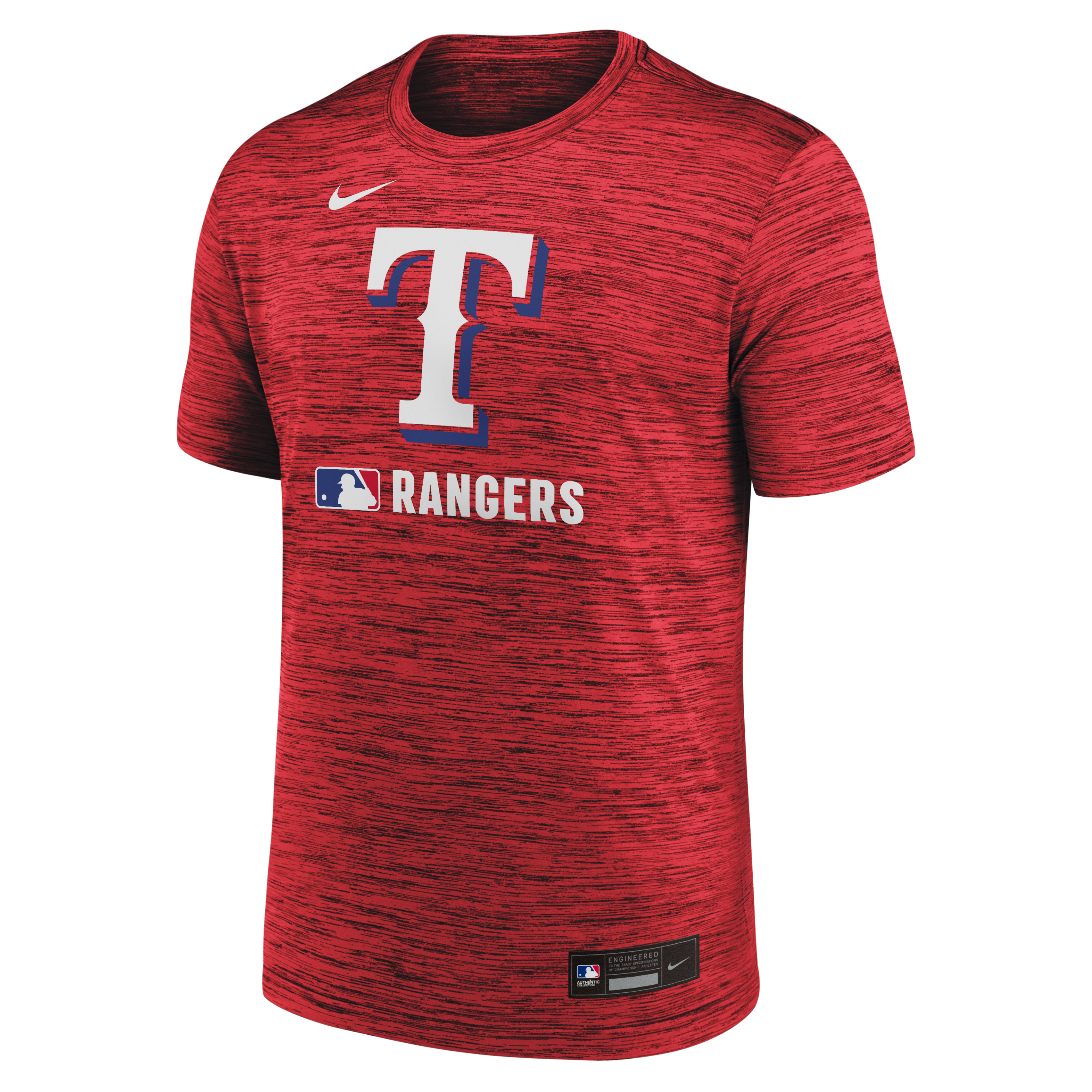 Texas Rangers Authentic Collection Velocity Men's Nike Dri-FIT MLB T-Shirt