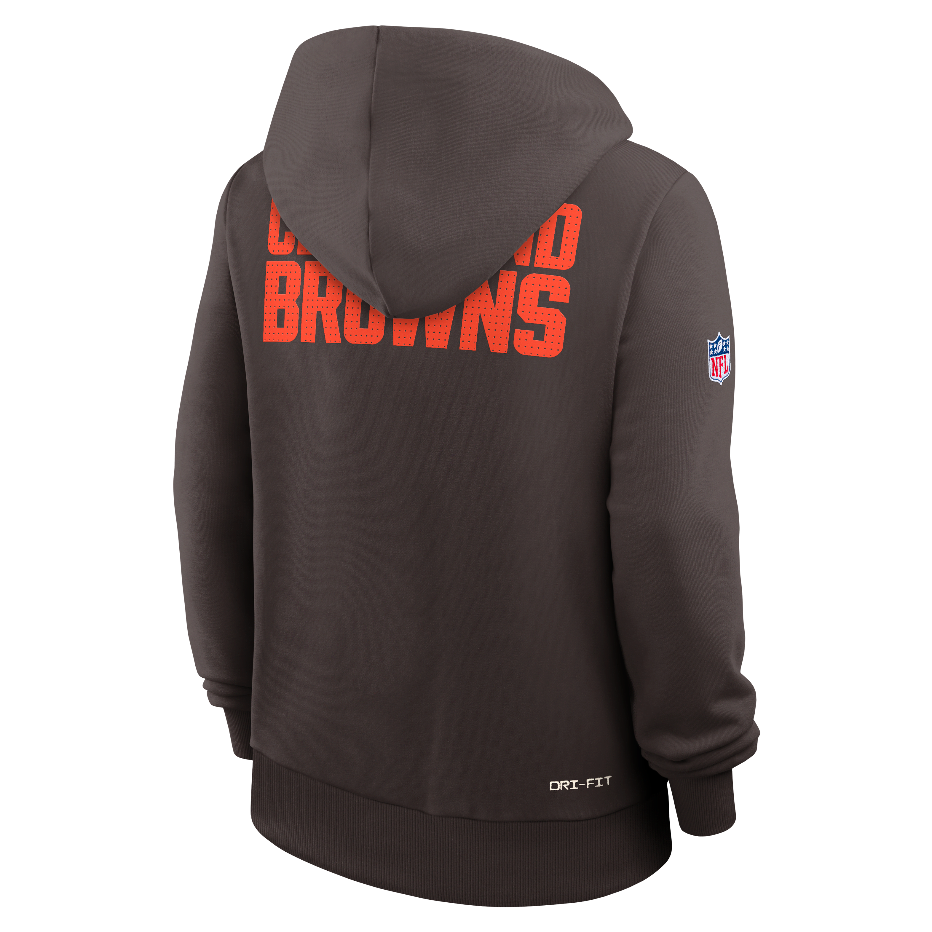 Cleveland Browns Sideline Women's Nike Dri-FIT NFL Pullover Hoodie