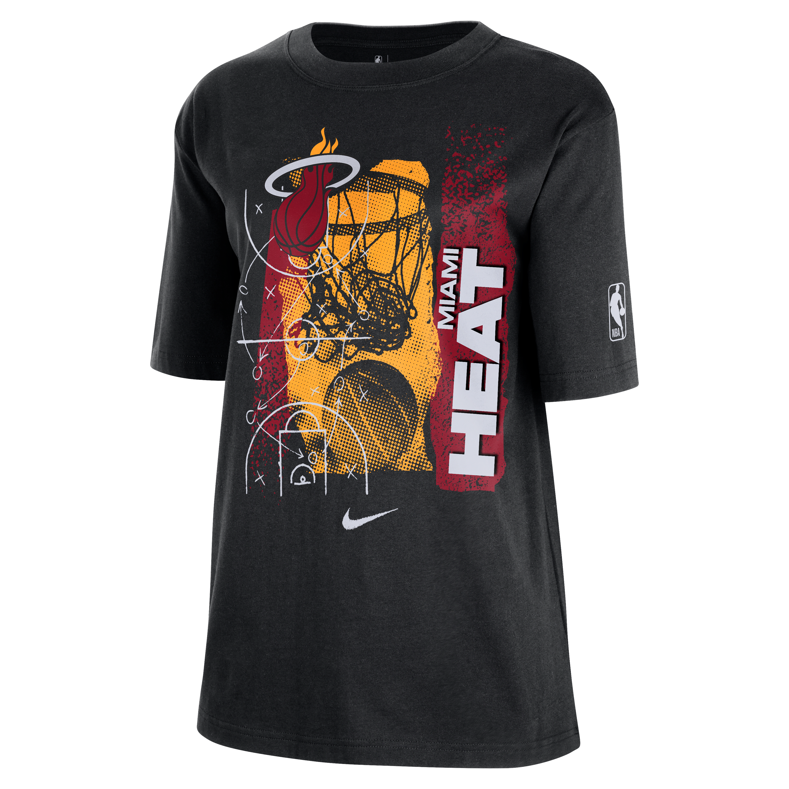 Miami Heat Courtside Women's Nike NBA T-Shirt