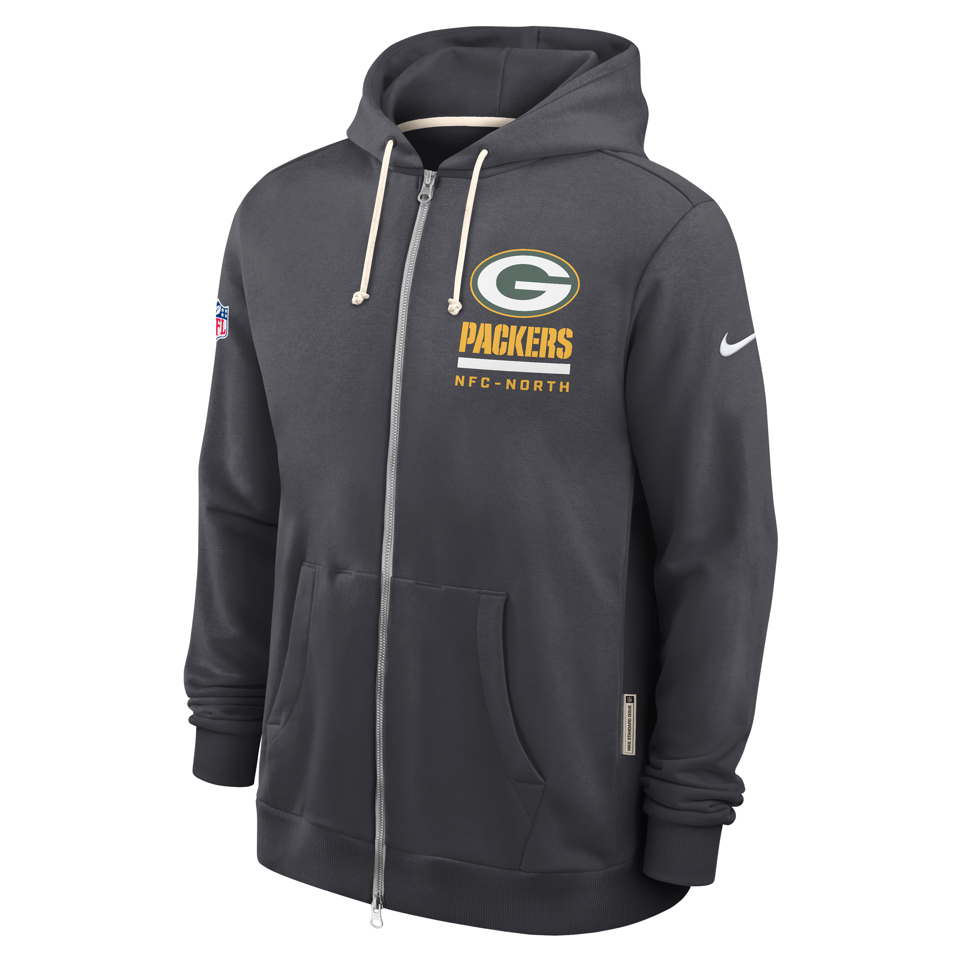 Green Bay Packers Utility Player Sideline Men's Nike Dri-FIT NFL Full-Zip Hoodie