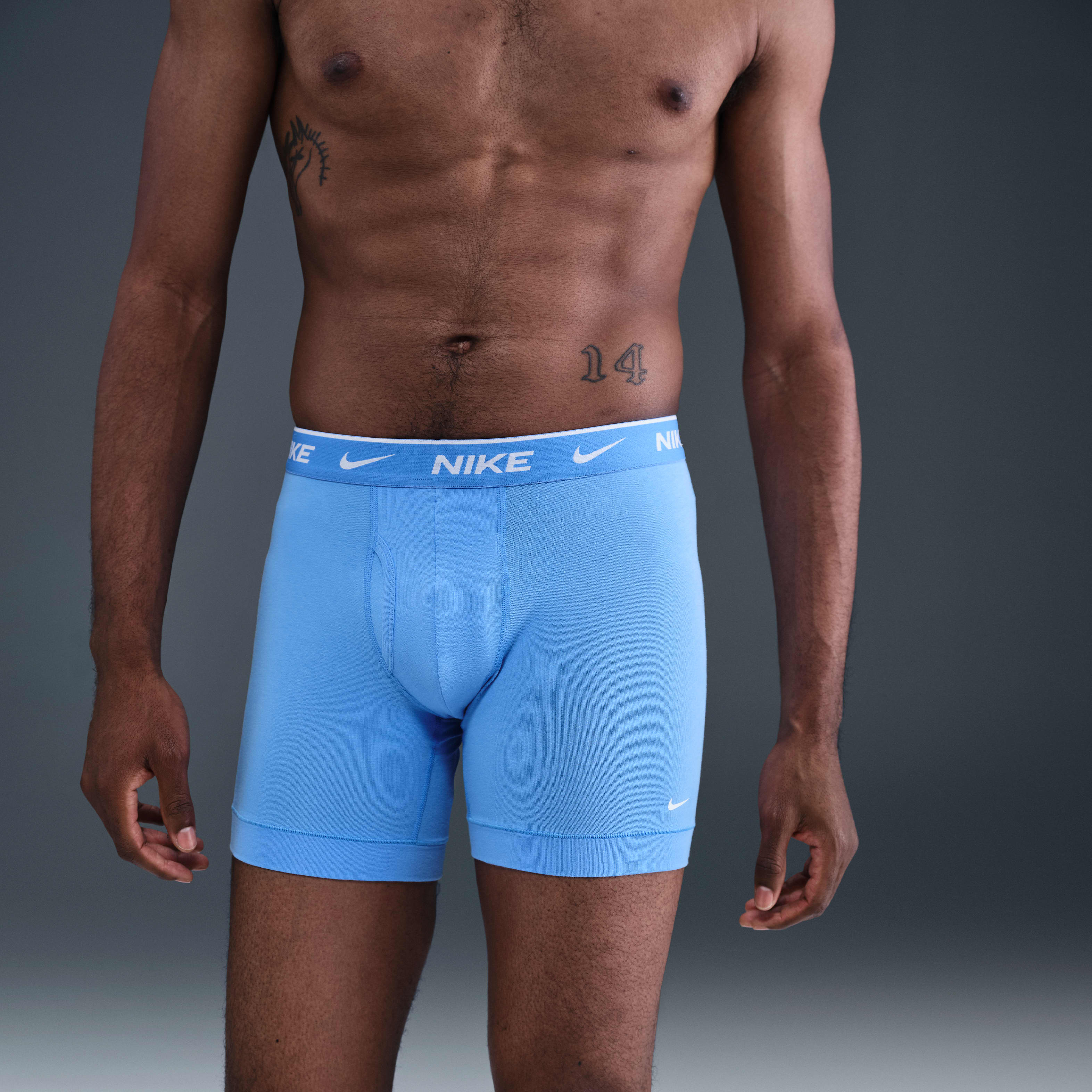 Nike Dri-FIT Essential Cotton Stretch Men's Boxer Briefs (3-Pack)