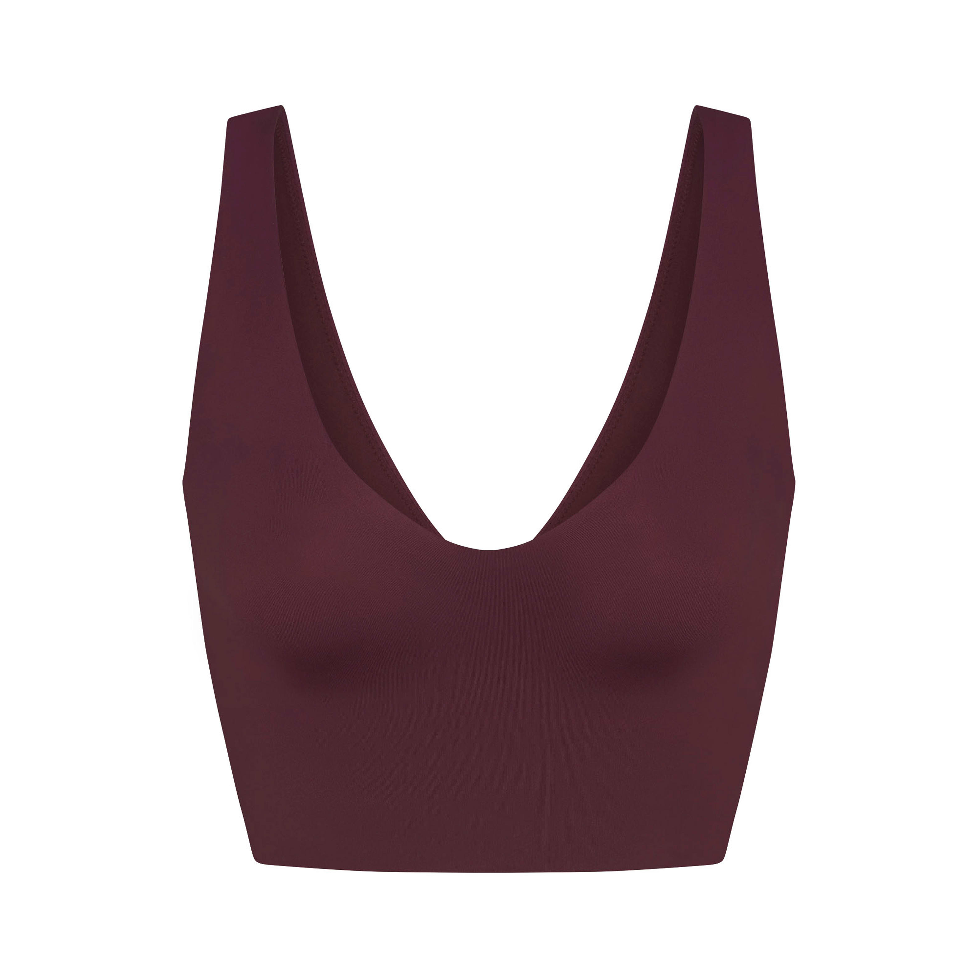 NikeSKIMS Matte Women's V-Neck Long-Line Bra