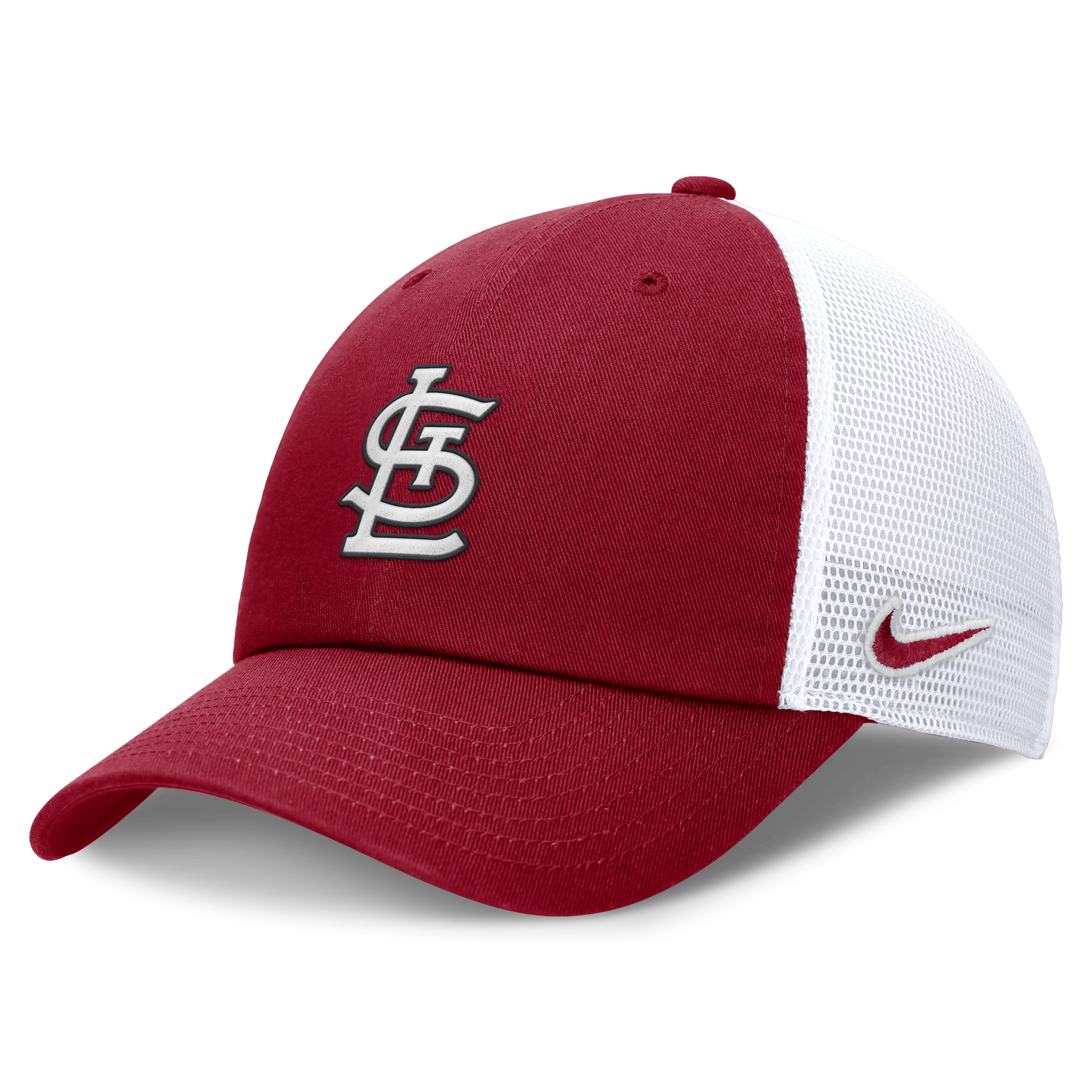 St. Louis Cardinals Evergreen Club Men's Nike MLB Trucker Adjustable Hat