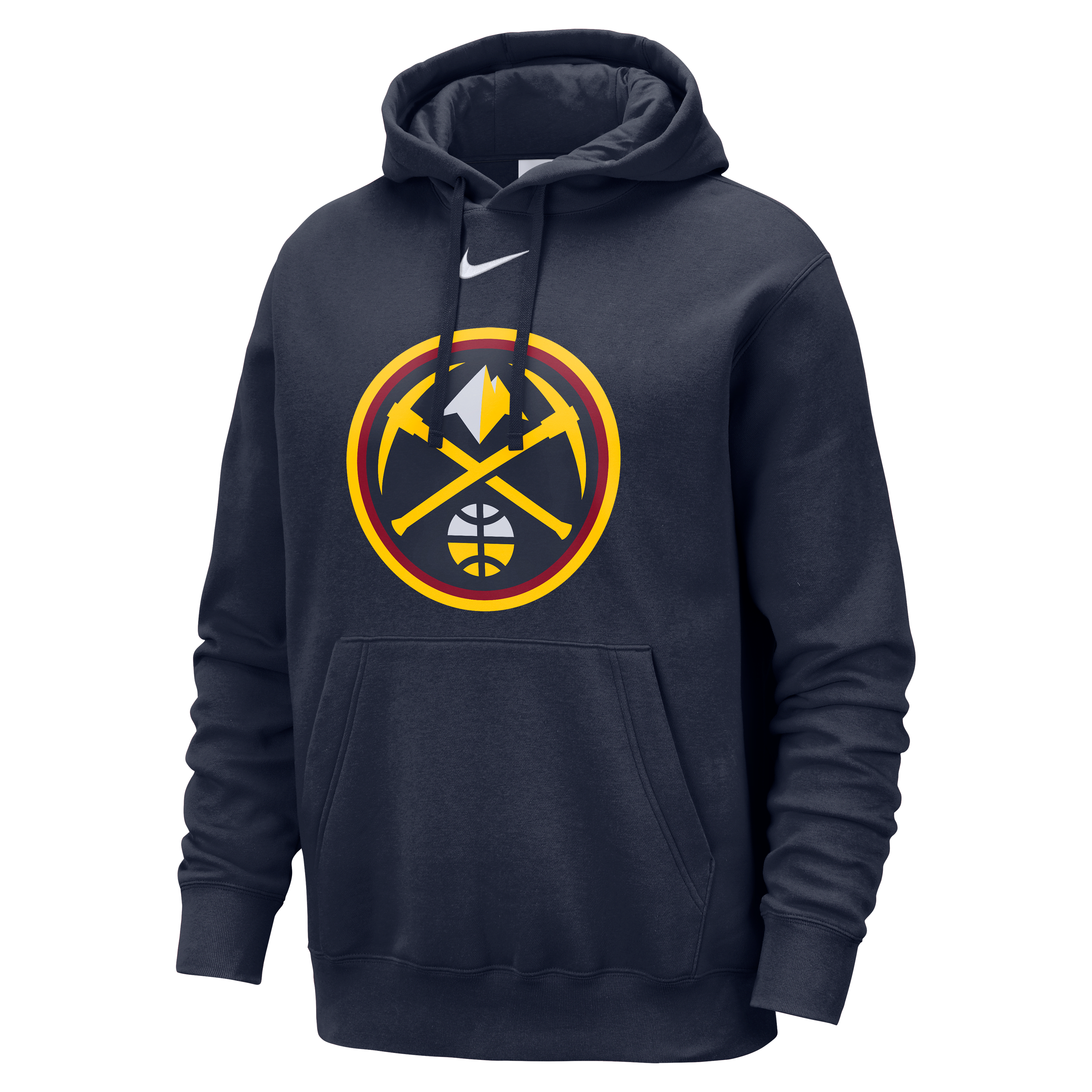 Denver Nuggets Club Men's Nike NBA Pullover Hoodie