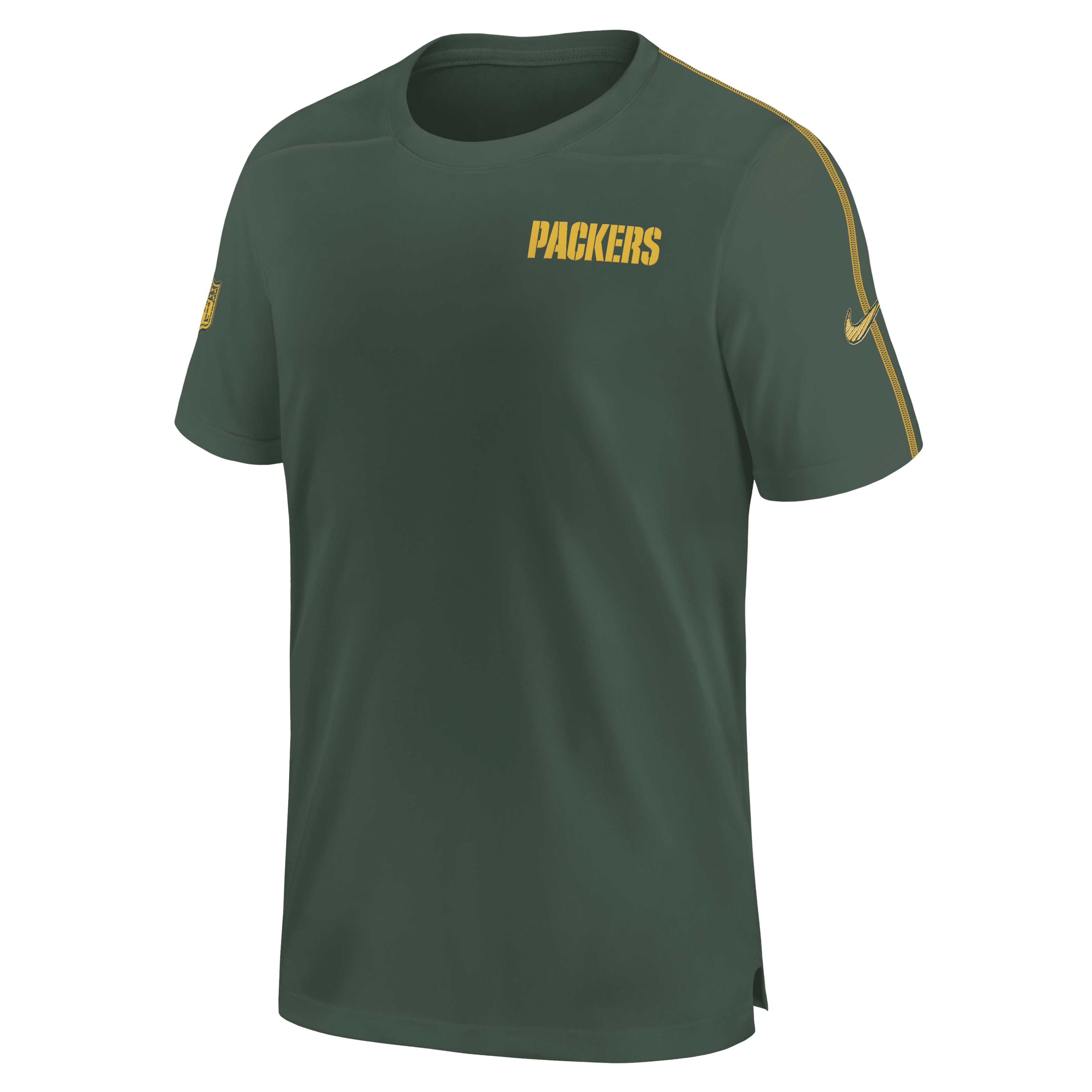 Green Bay Packers Sideline Coach Men's Nike Dri-FIT NFL Top