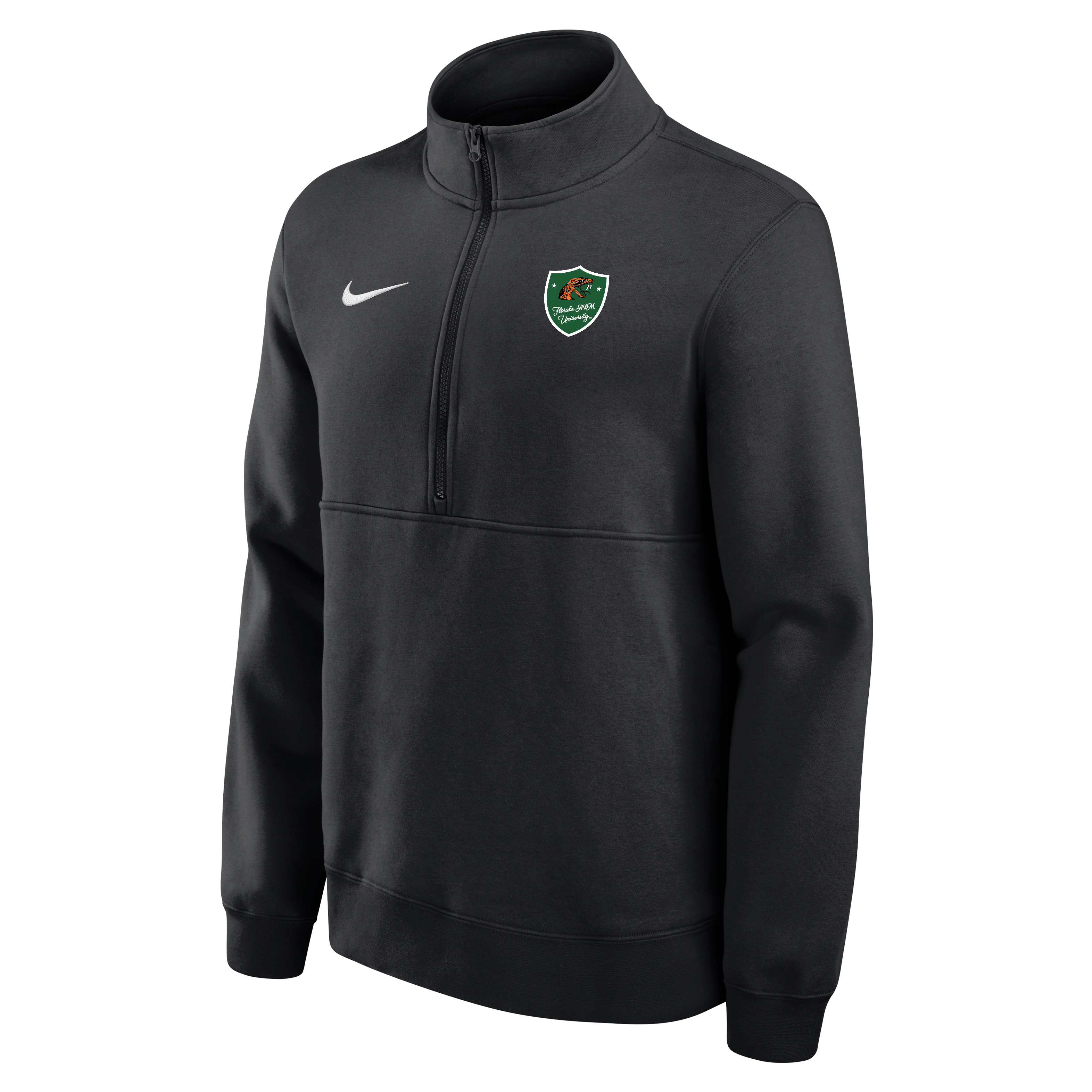 Nike College Club Fleece (Florida A&M University) Men's 1/4 Zip Top