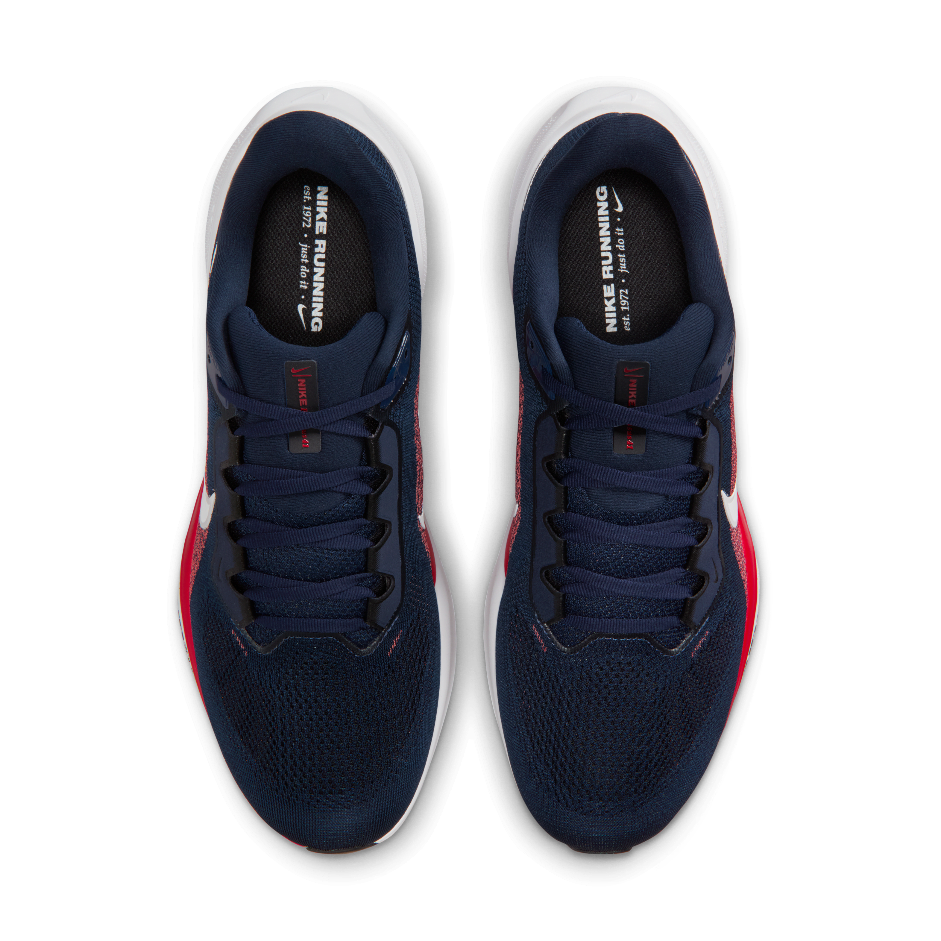 New England Patriots Pegasus 41 Men's Nike NFL Road Running Shoes