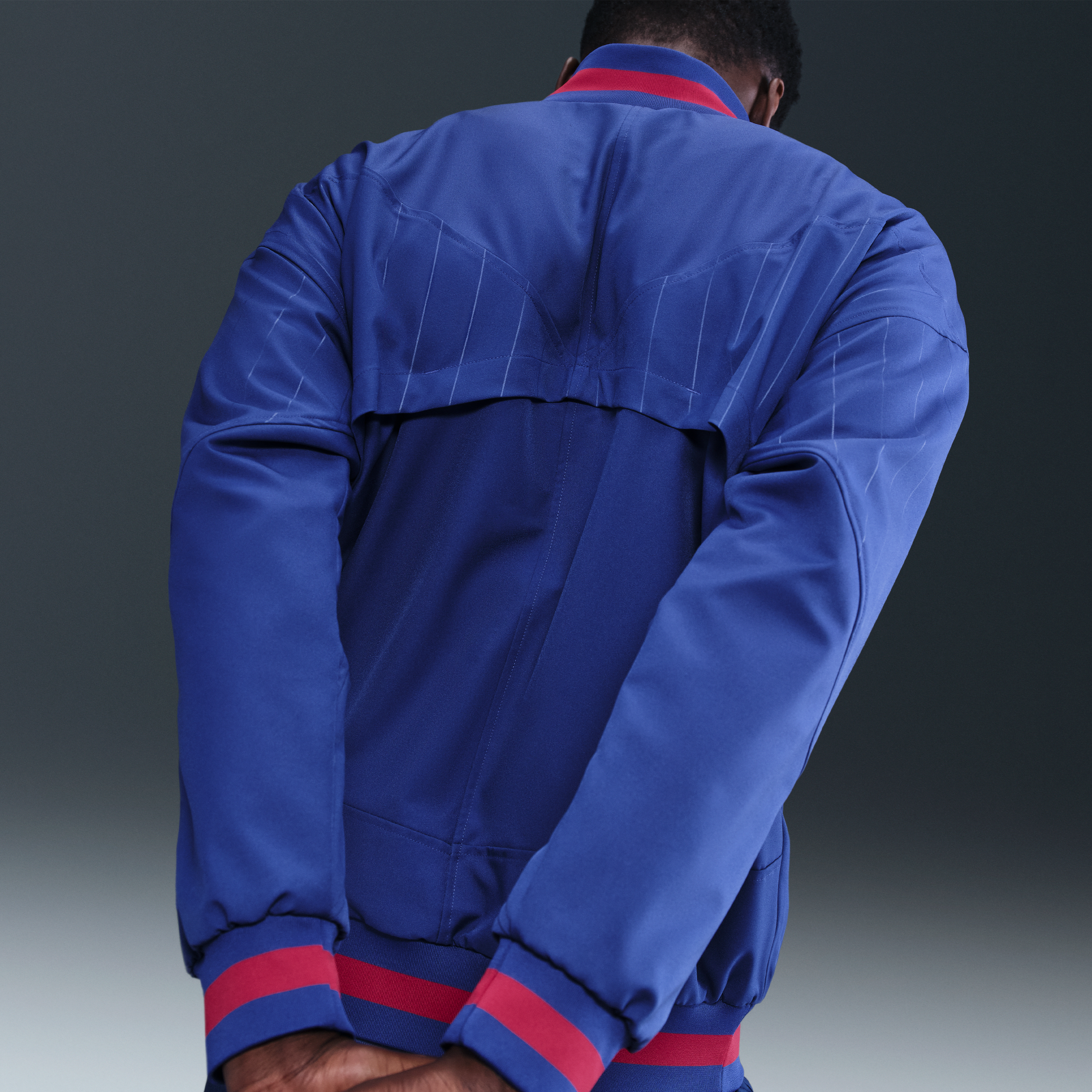 FC Barcelona Strike Home Men's Nike Dri-FIT Soccer Anthem Jacket