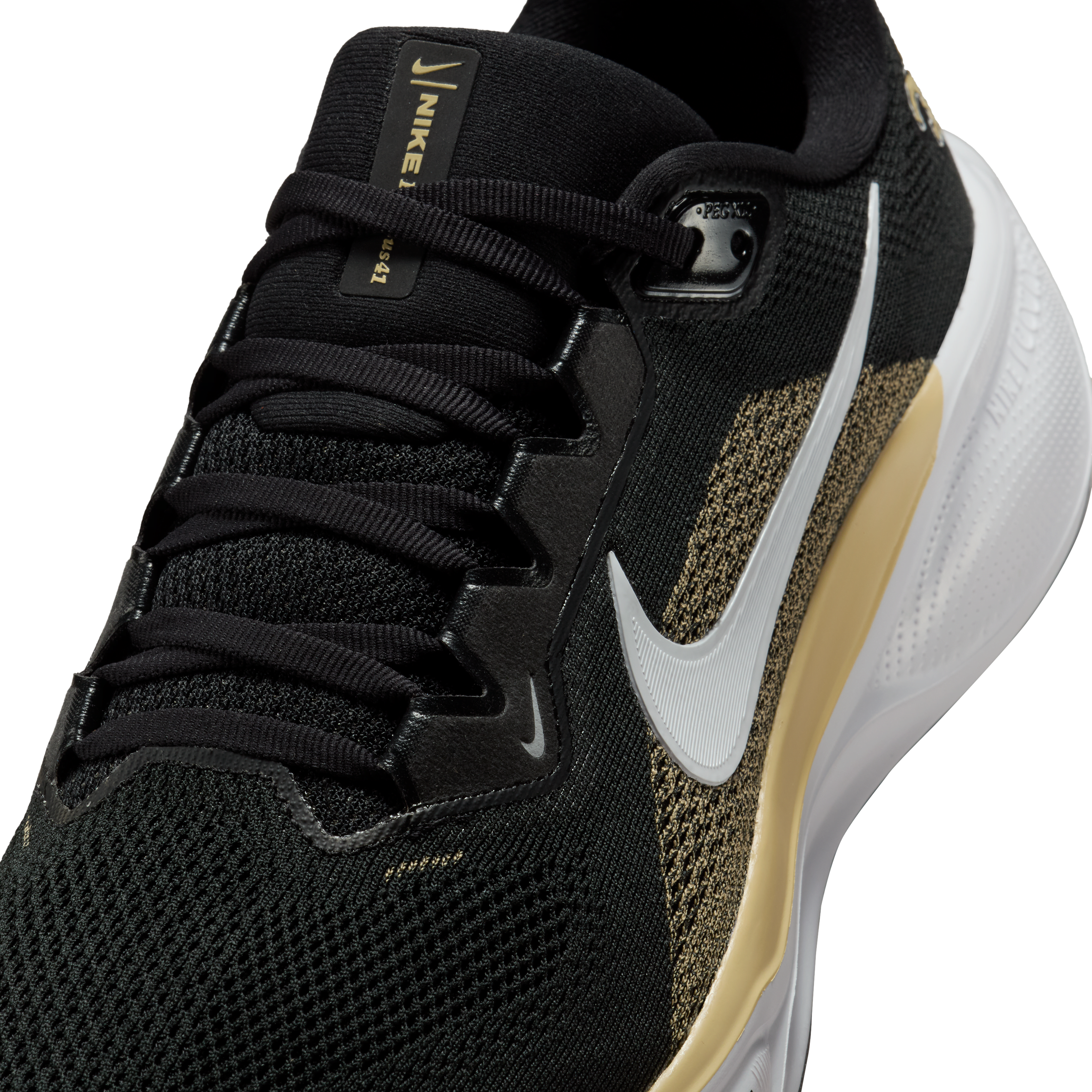 New Orleans Saints Pegasus 41 Men's Nike NFL Road Running Shoes
