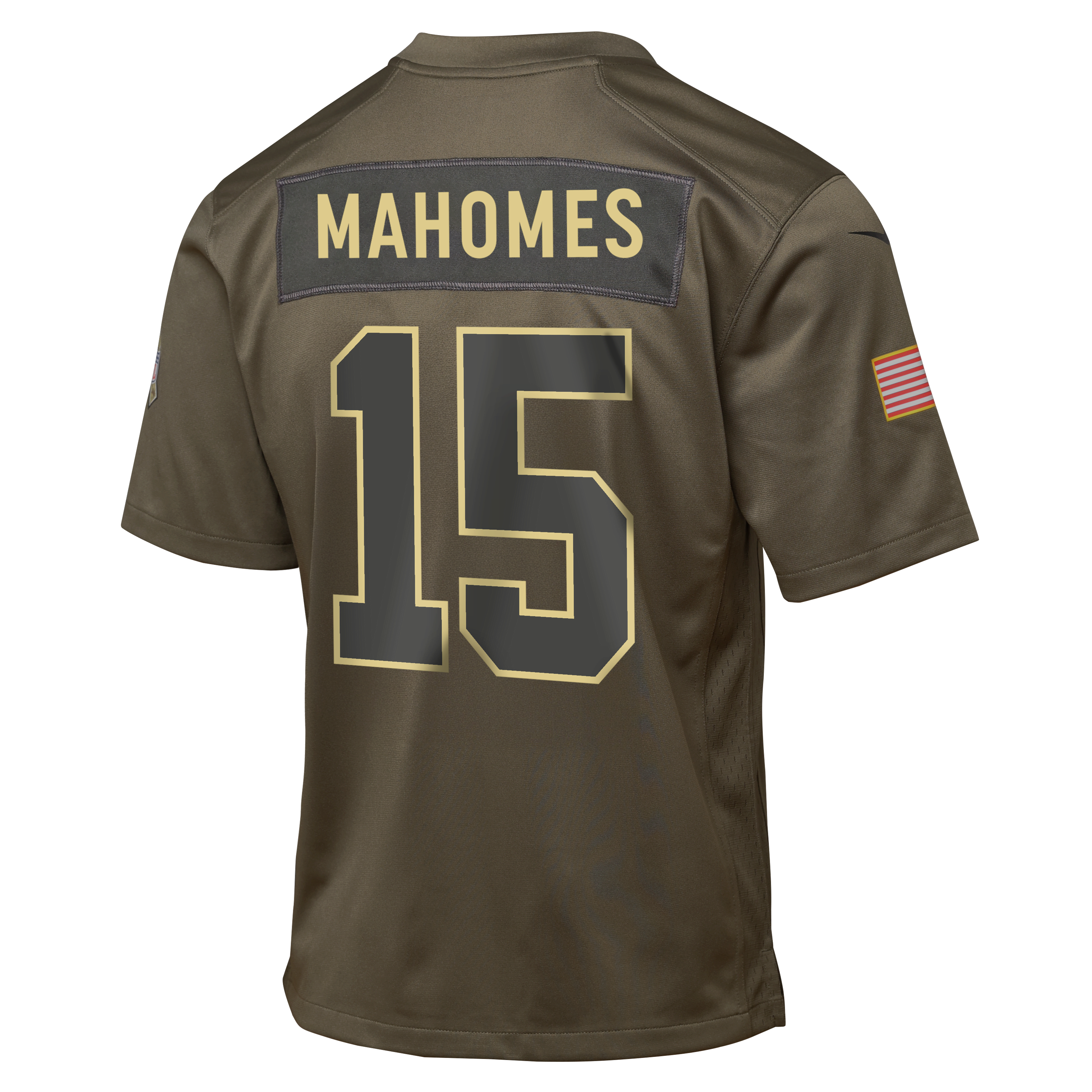 Patrick Mahomes Kansas City Chiefs Salute to Service Big Kids’ Nike NFL Game Jersey