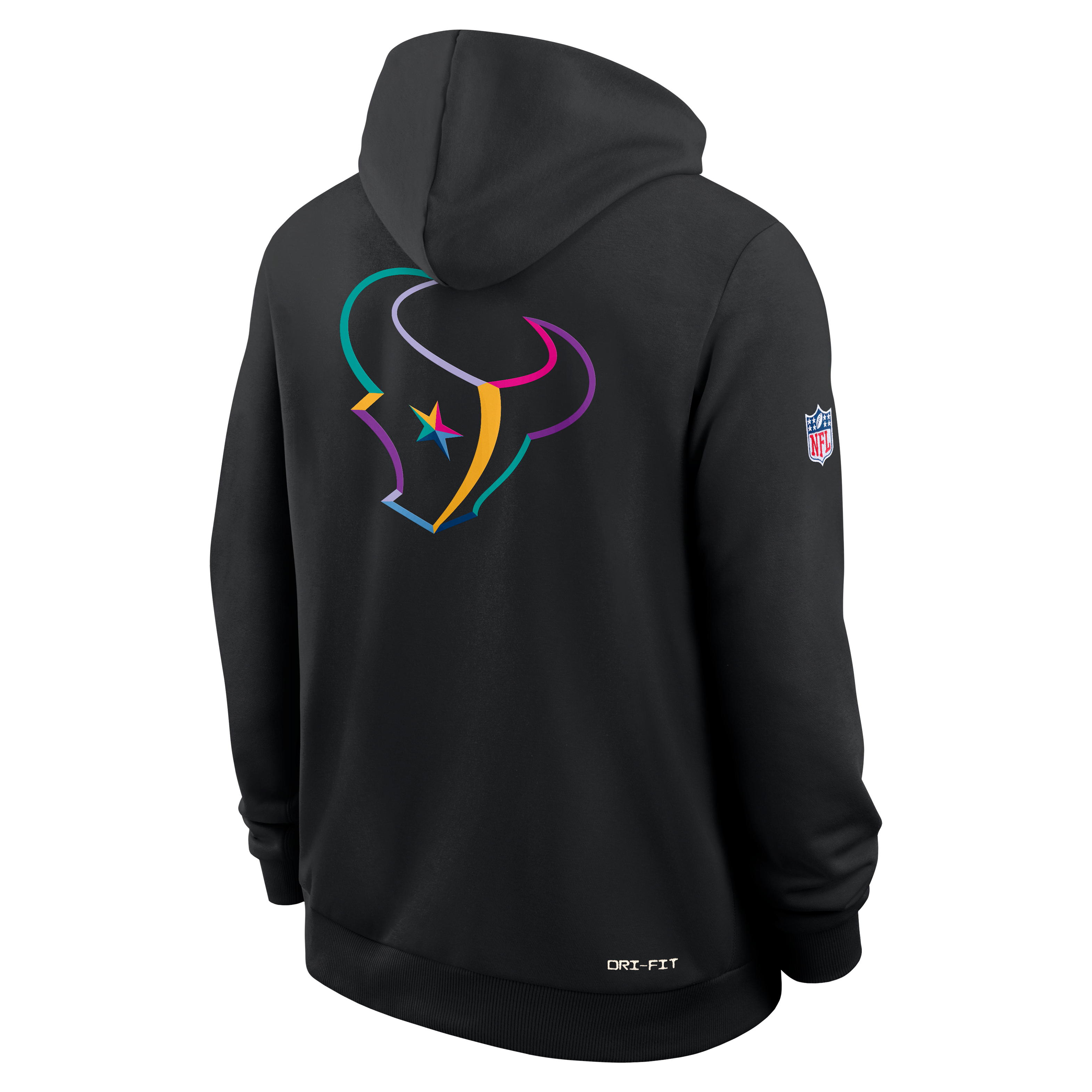 Houston Texans Crucial Catch Sideline Men's Nike Dri-FIT NFL Pullover Hoodie