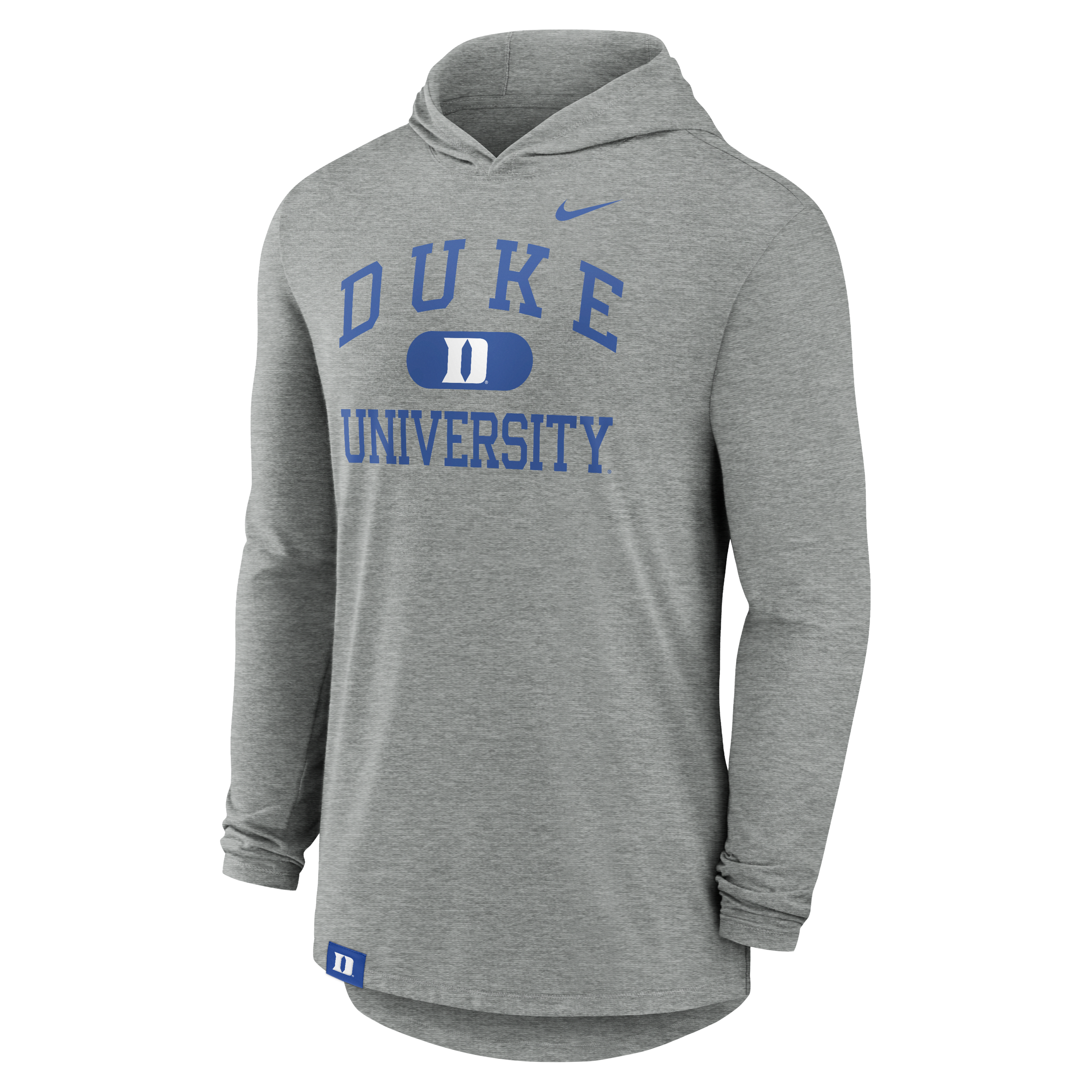 Duke Blue Devils Blitz Men's Nike Dri-FIT College Long-Sleeve Hooded T-Shirt