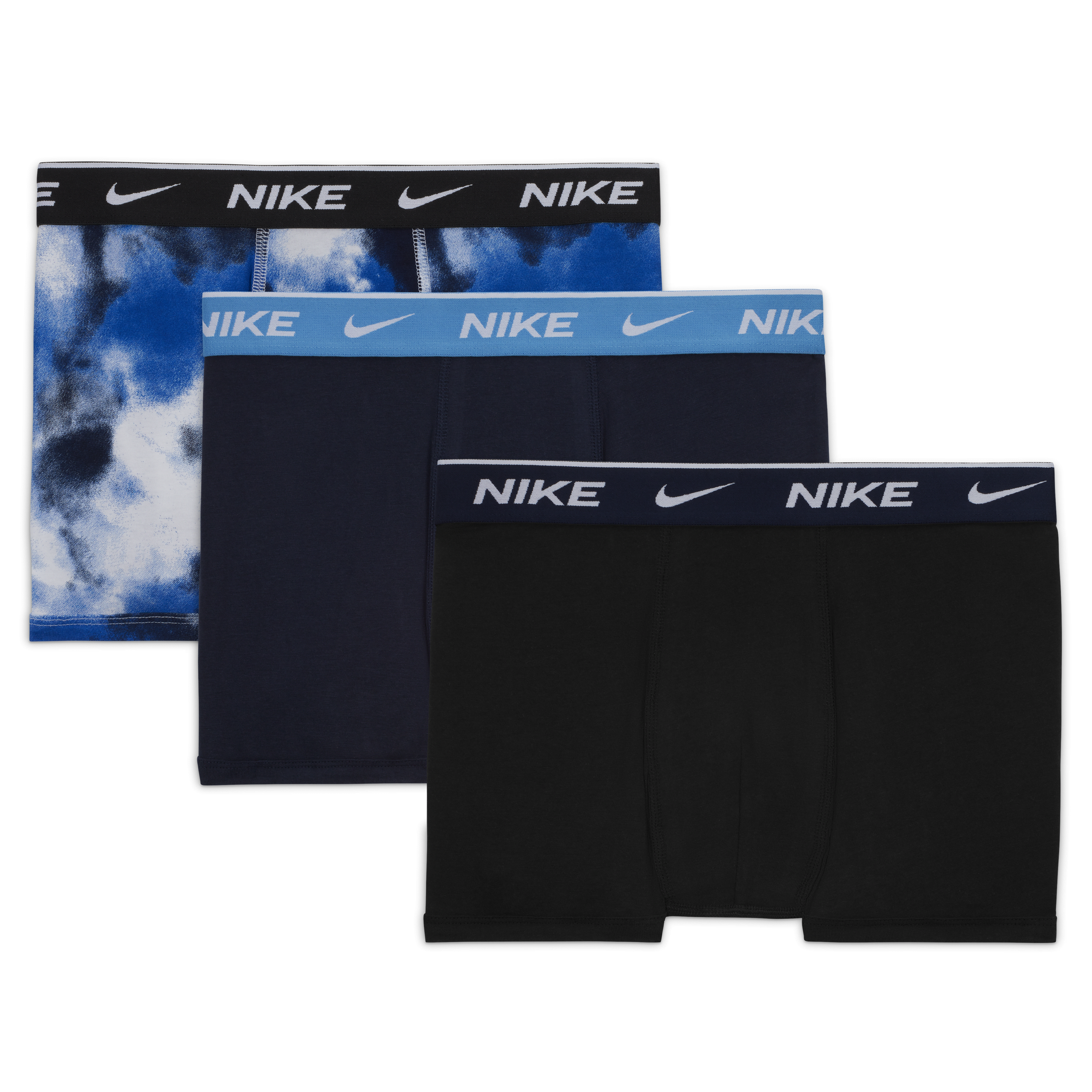 Nike Everyday Big Kids' Dri-FIT Boxer Briefs (3-Pack)