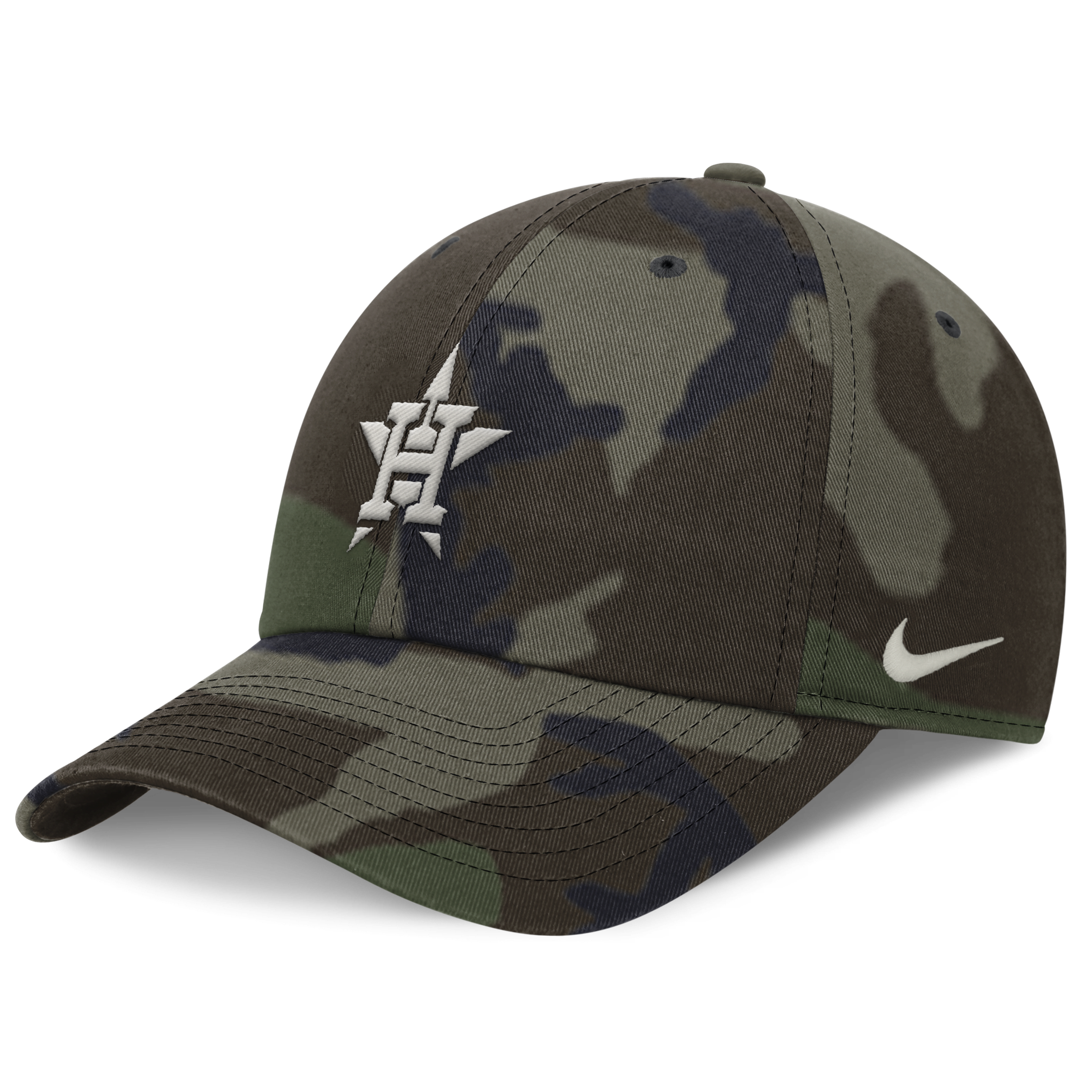 Houston Astros Camo Club Men's Nike MLB Adjustable Hat