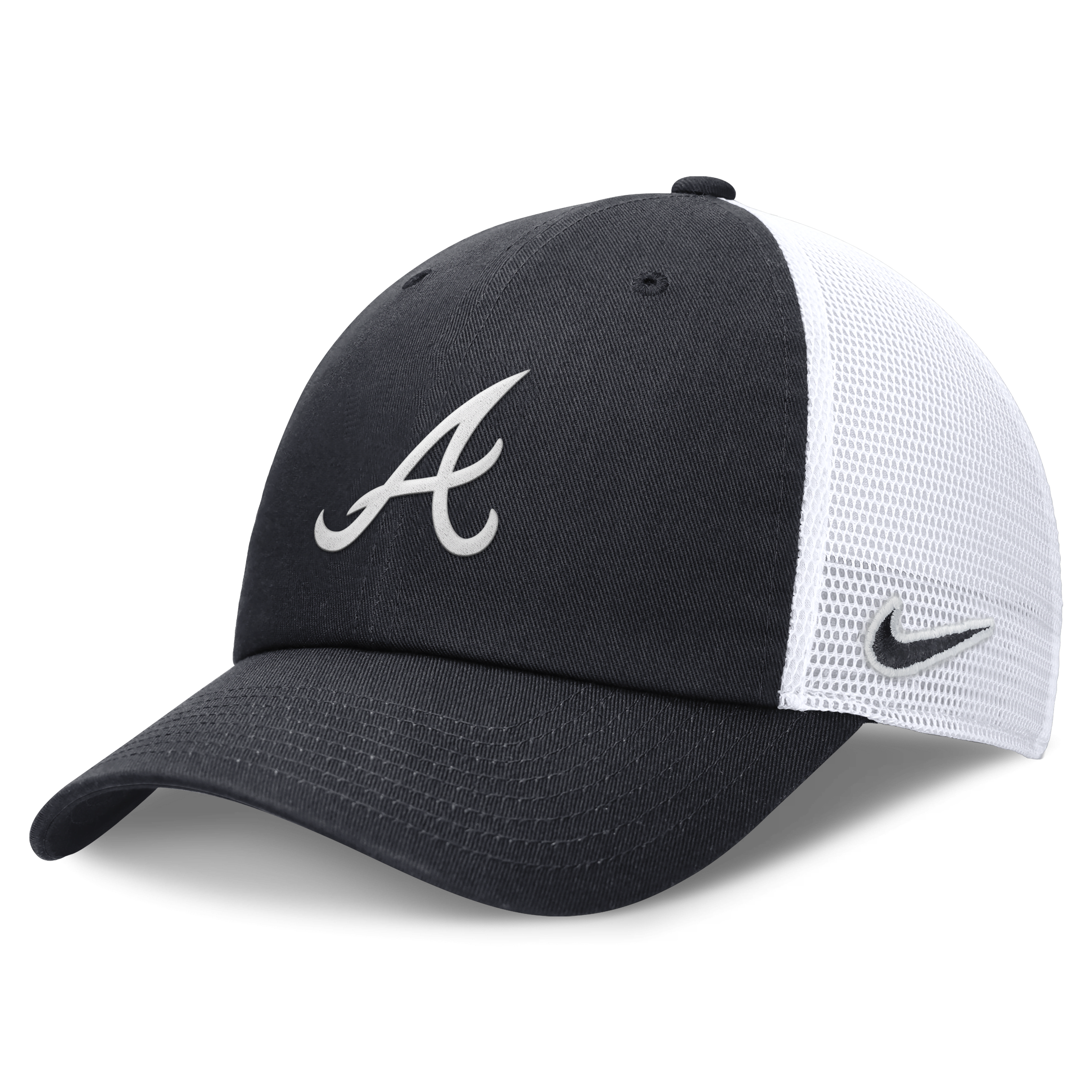 Atlanta Braves Evergreen Club Men's Nike MLB Trucker Adjustable Hat