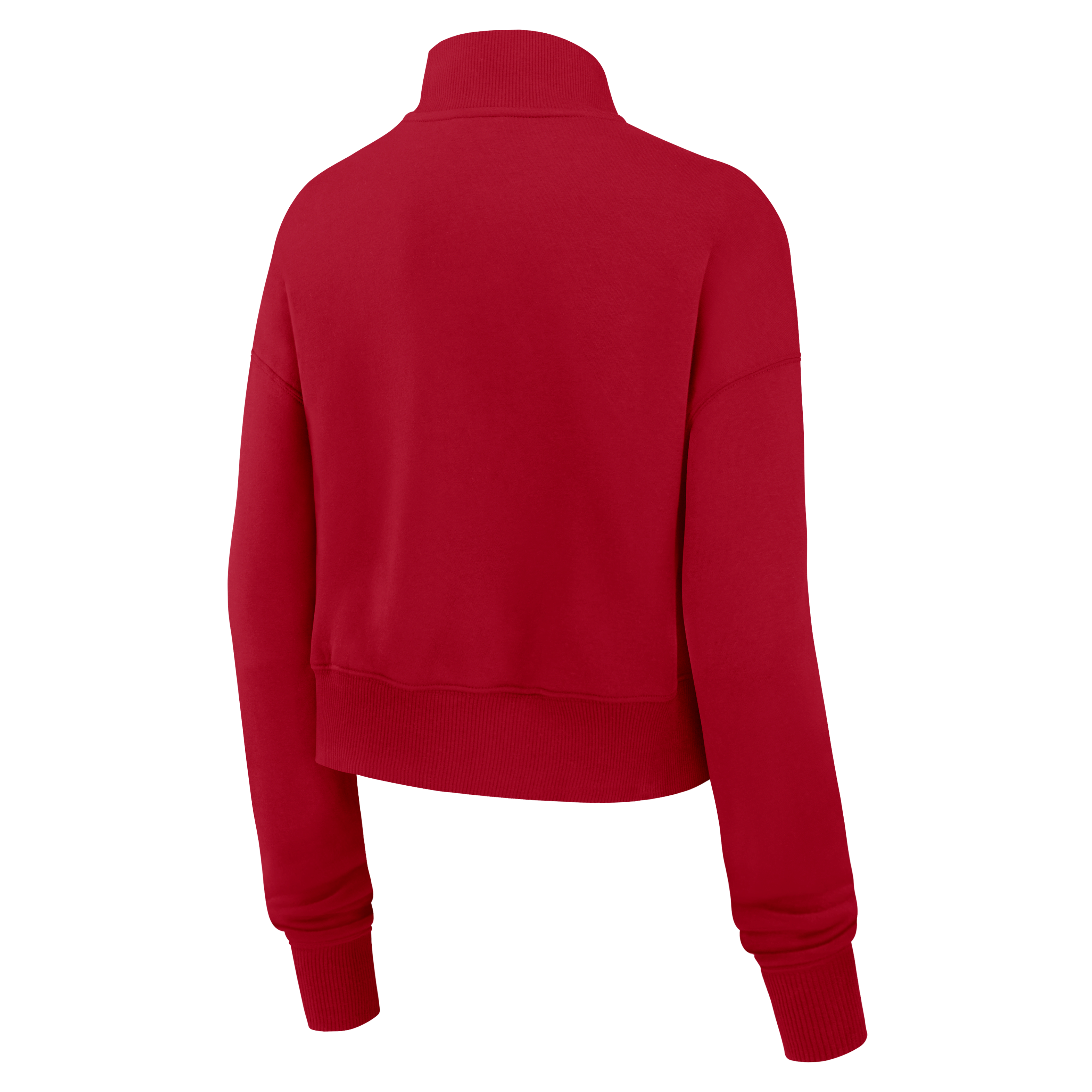 Tampa Bay Buccaneers Phoenix Women's Nike NFL Cropped 1/4-Zip Crew