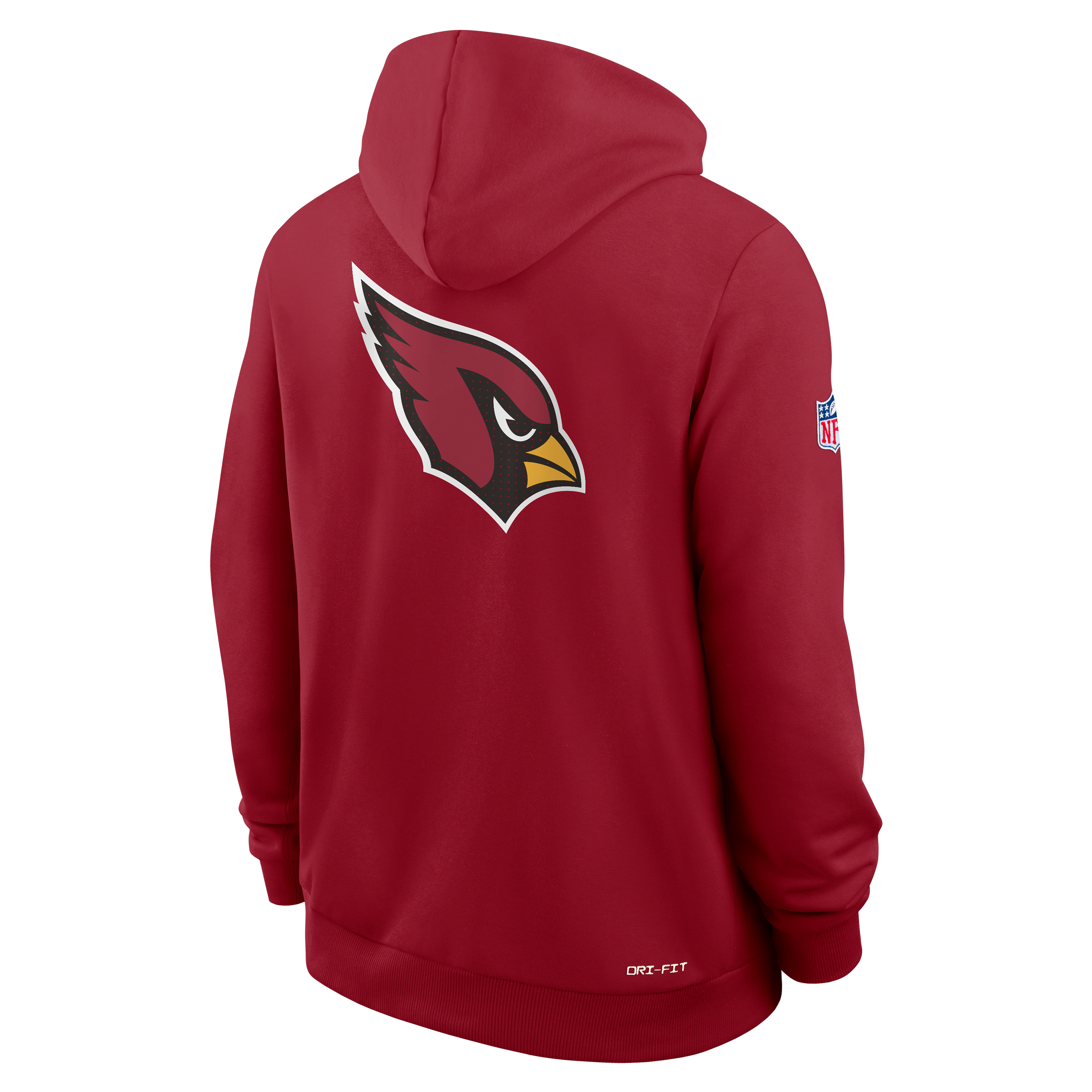 Arizona Cardinals Utility Player Sideline Men's Nike Dri-FIT NFL Full-Zip Hoodie