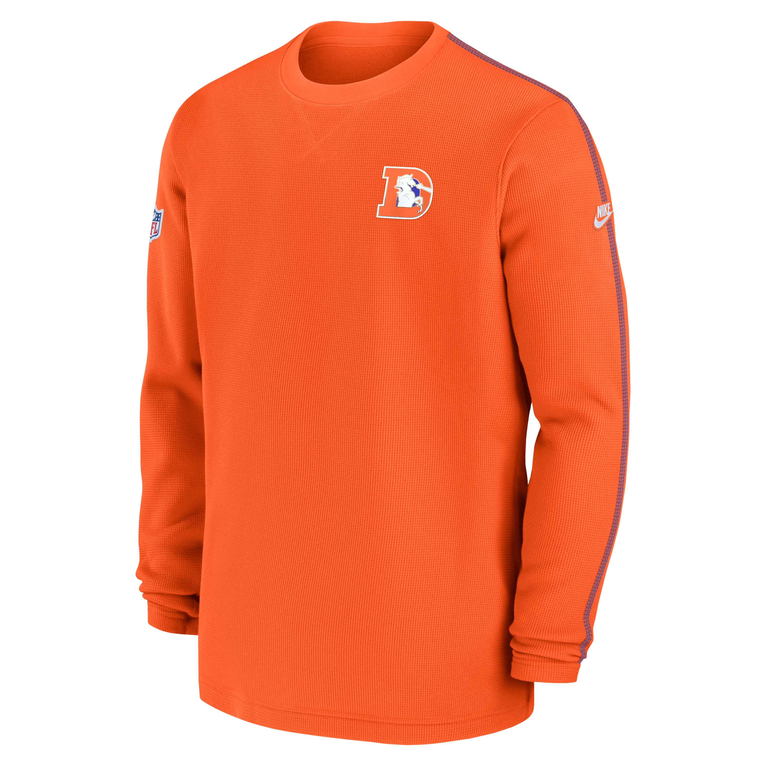 Denver Broncos Logo Coach Men’s Nike NFL Long-Sleeve Top