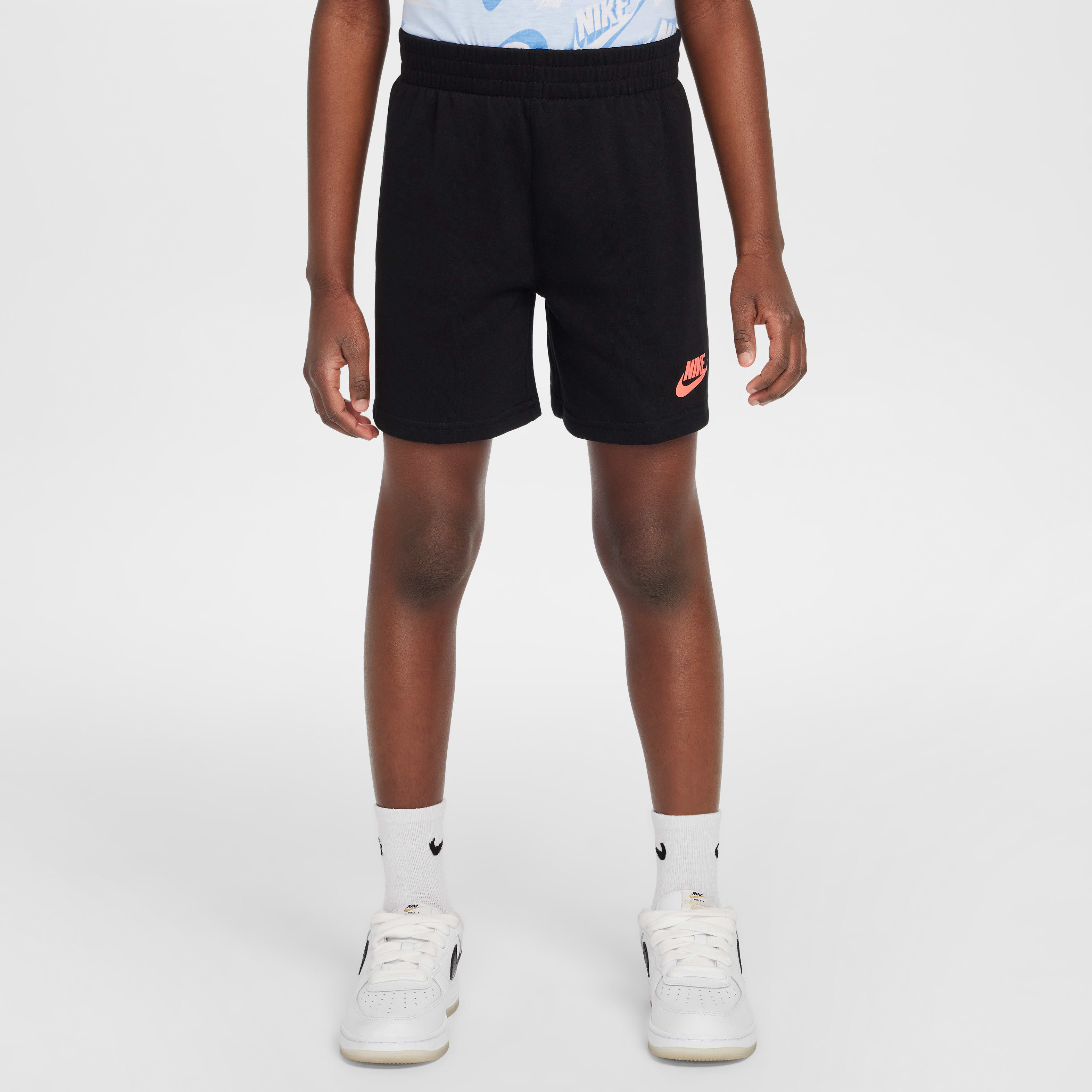 Nike Sportswear Baby On the Move Printed Tee and French Terry Shorts Set