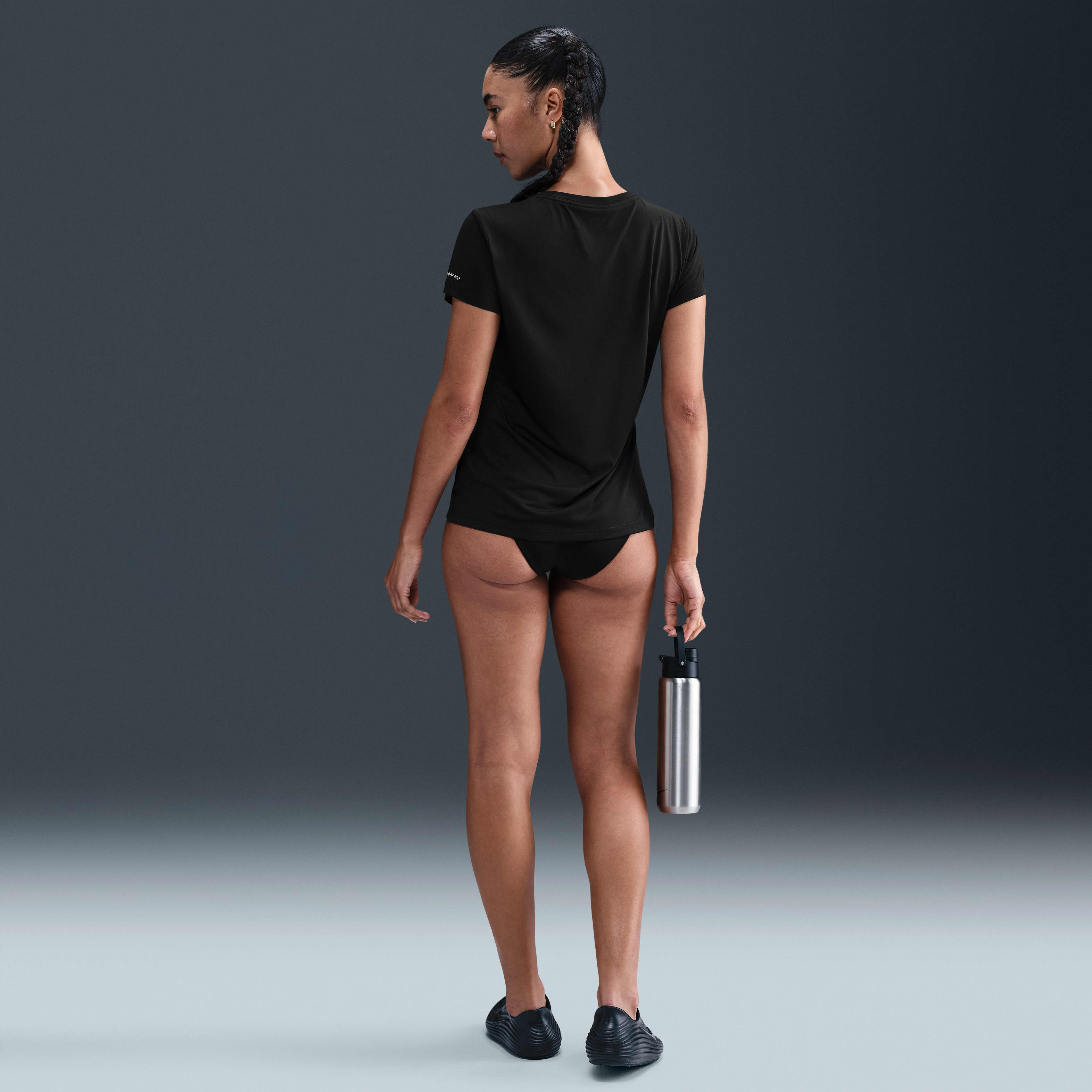 Nike Swim Swoosh Hydroguard Women's Short-Sleeve Top
