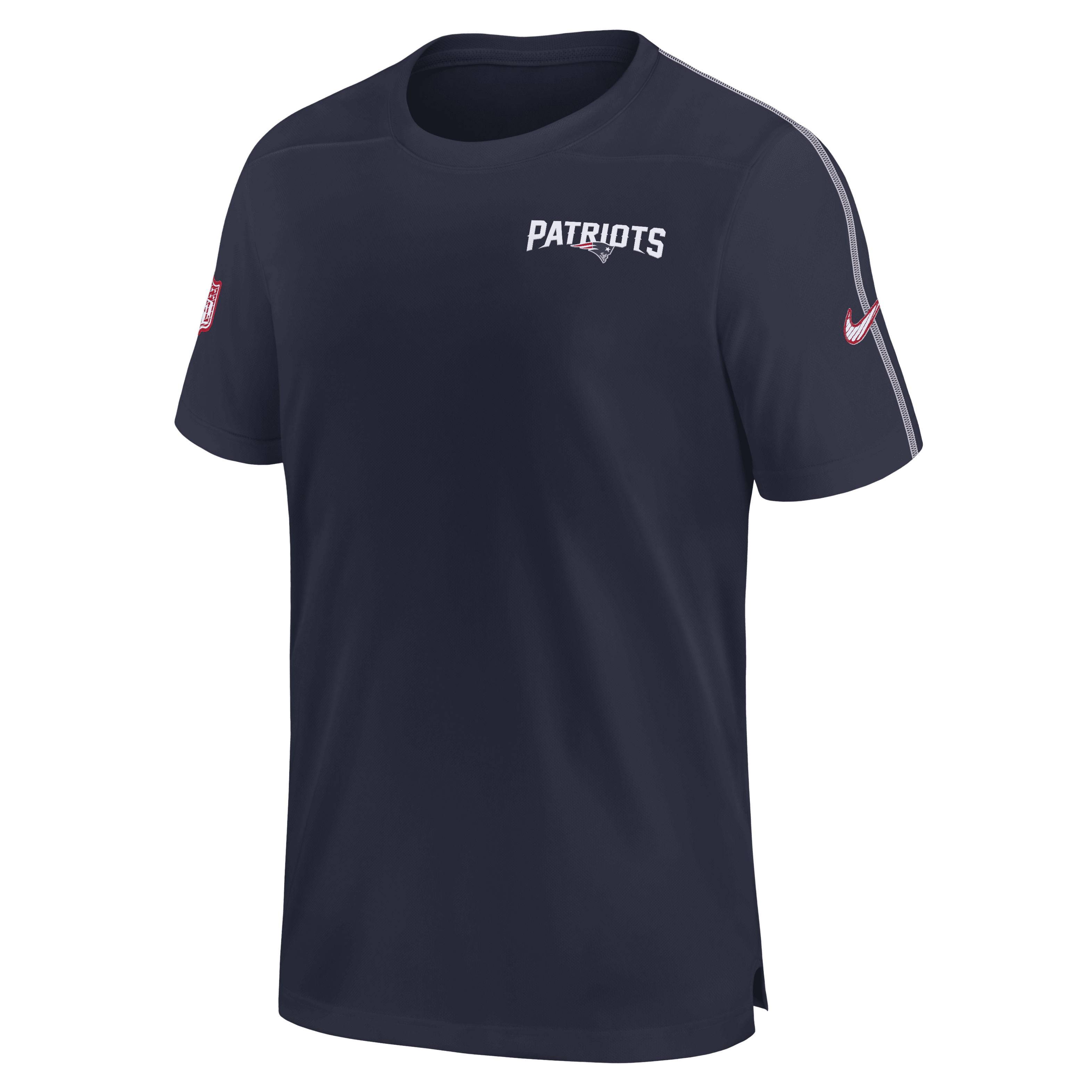 New England Patriots Sideline Coach Men's Nike Dri-FIT NFL Top