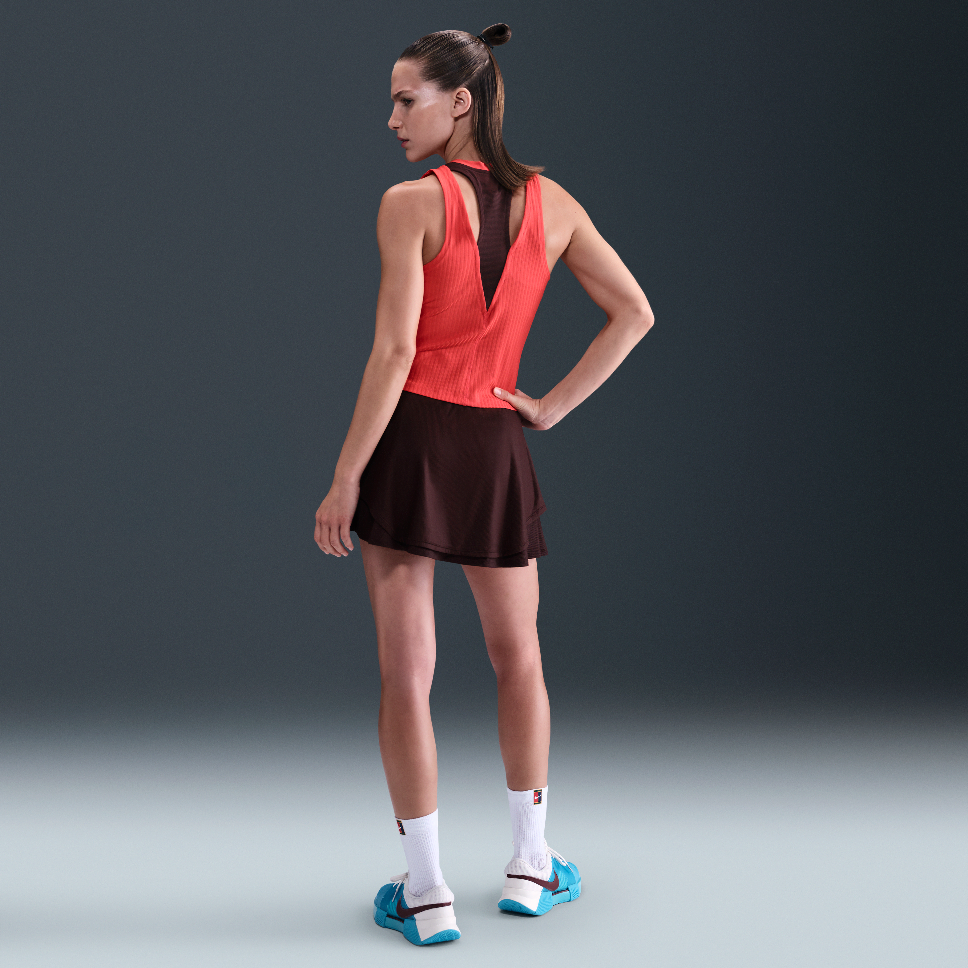 NikeCourt Slam Women's Dri-FIT High-Waisted Tennis Skirt