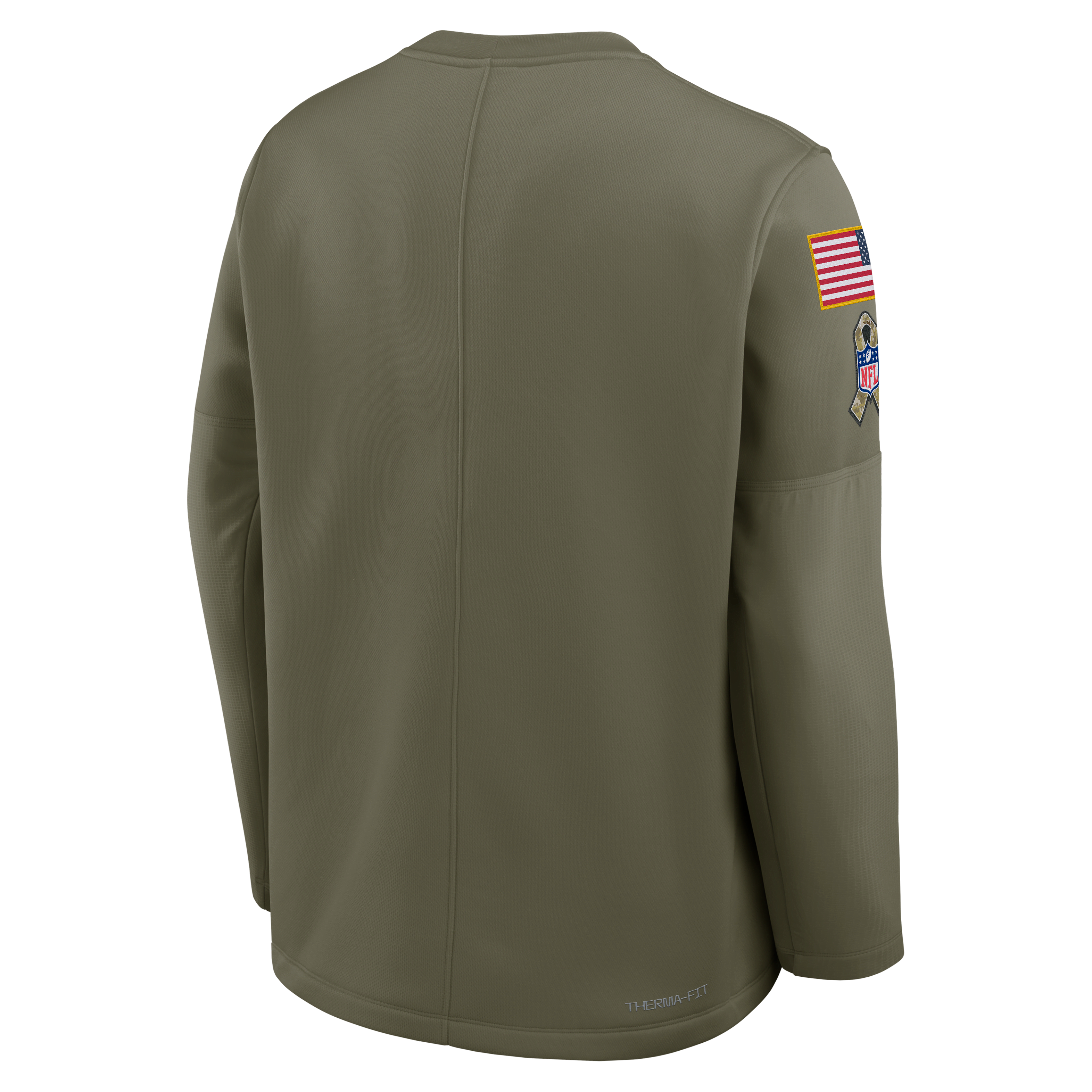 Miami Dolphins Salute to Service Sideline Triumphant Win Coach Men's Nike NFL Pullover Crew