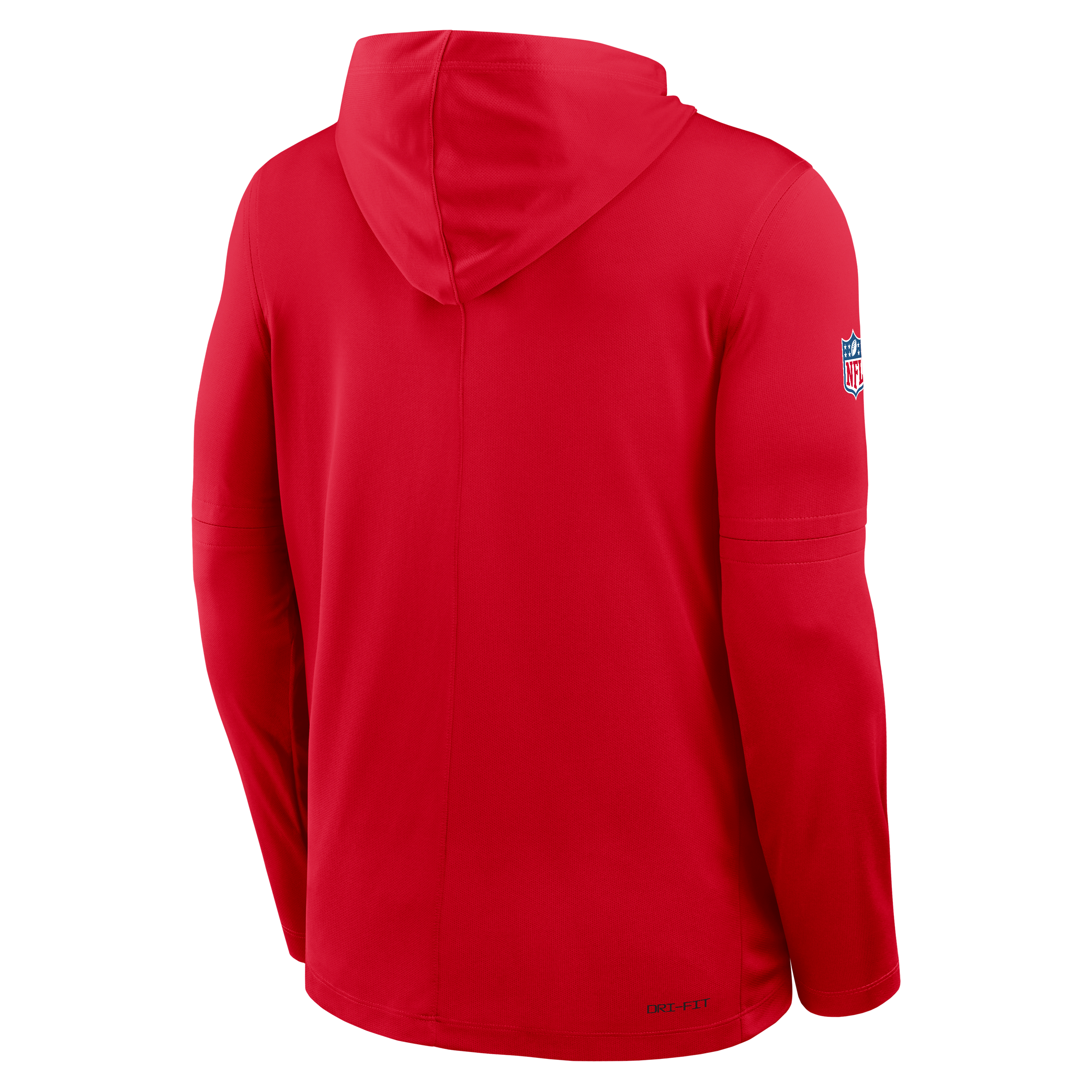 Kansas City Chiefs Pure Fury Sideline Men's Nike Dri-FIT NFL Long-Sleeve Hooded Top