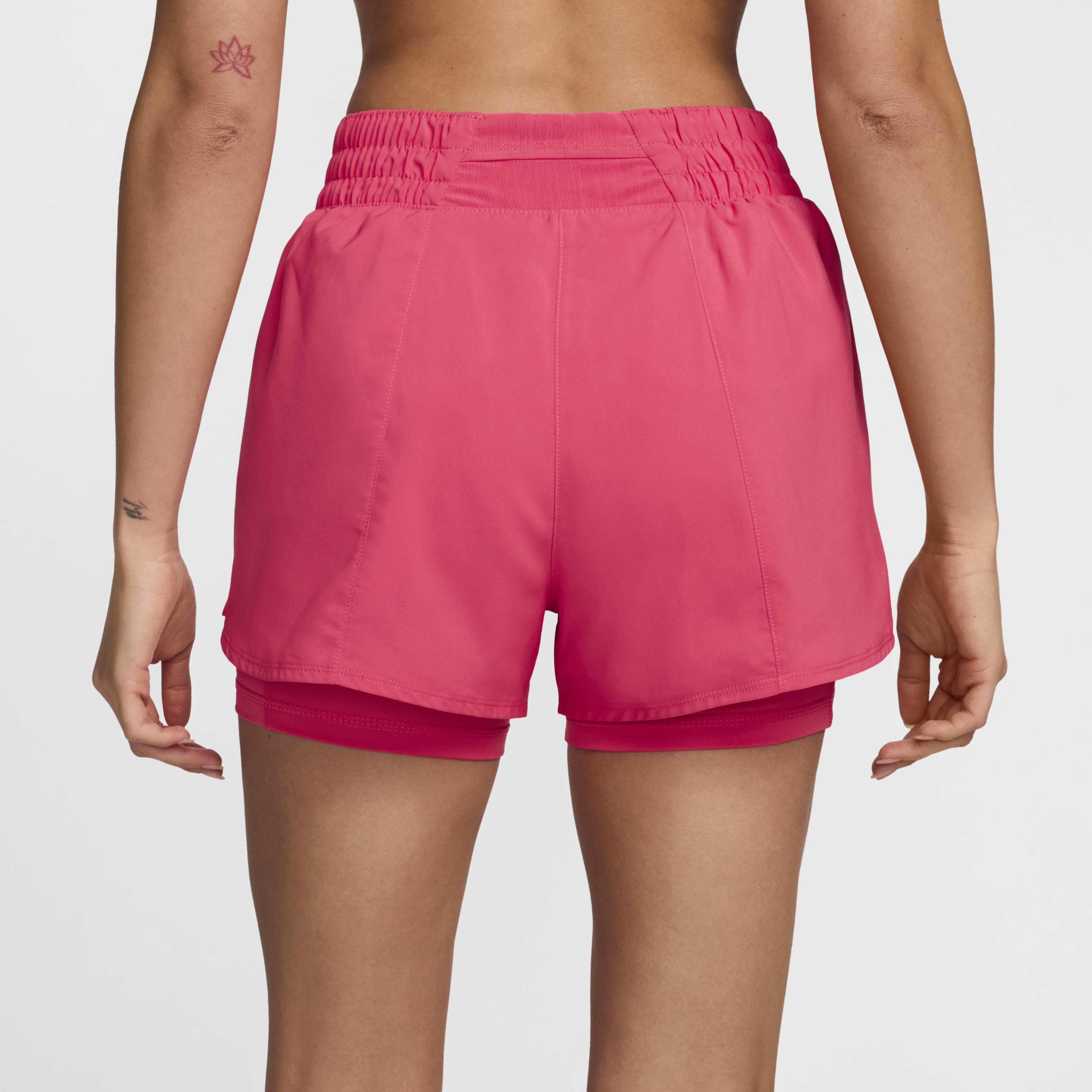 Nike One Women's Dri-FIT High-Waisted 3" 2-in-1 Shorts