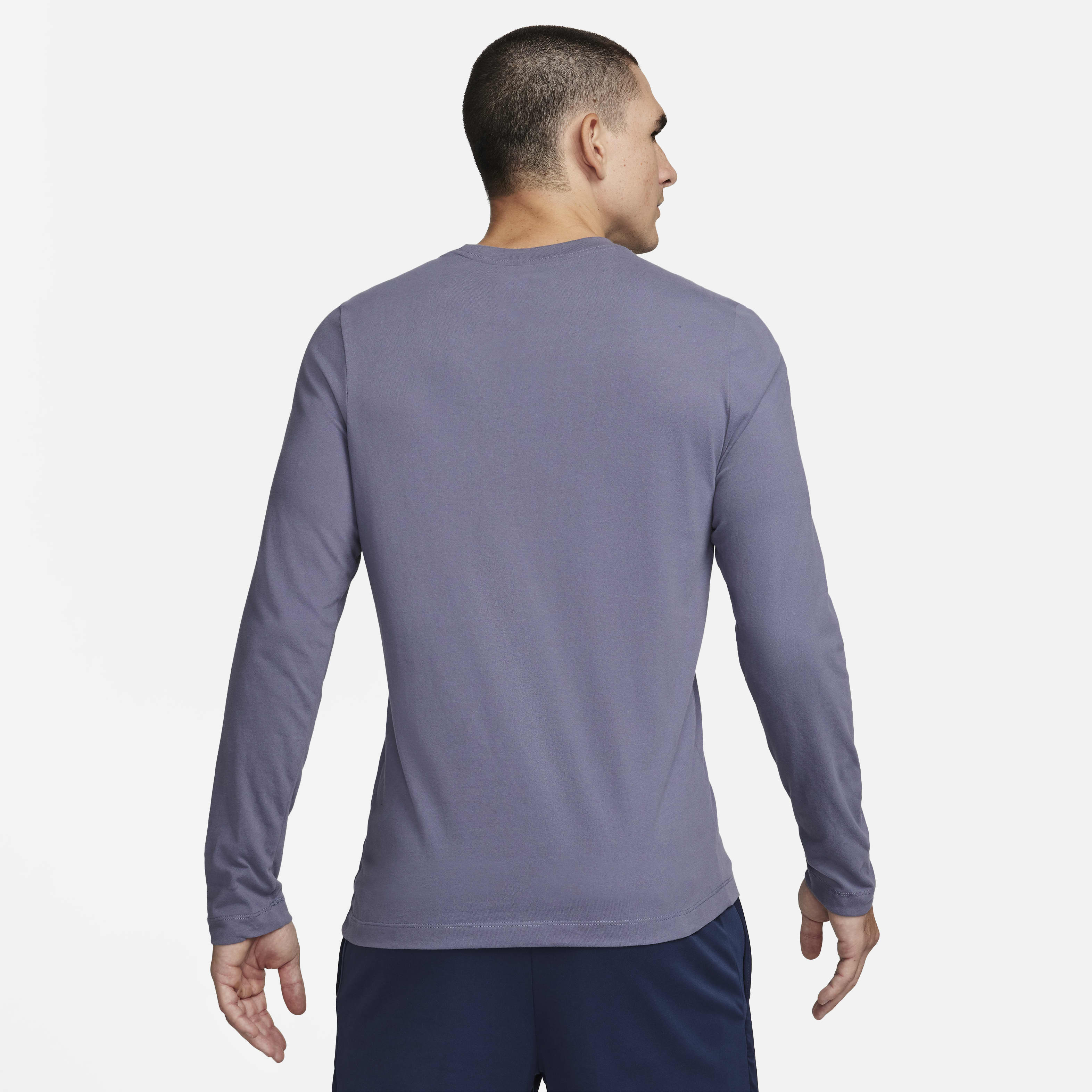 Nike Men's Dri-FIT Long-Sleeve Fitness T-Shirt