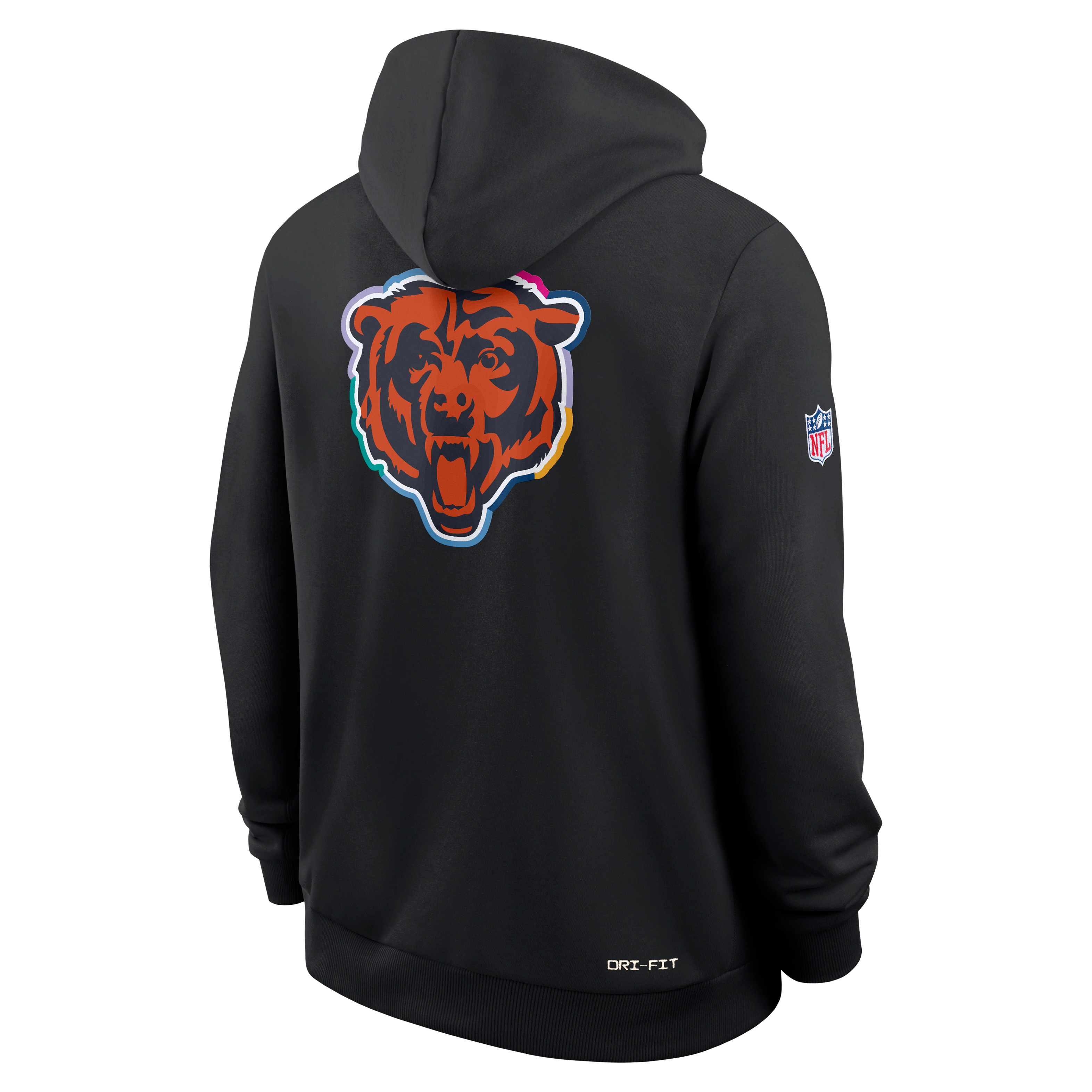 Chicago Bears Crucial Catch Sideline Men's Nike Dri-FIT NFL Pullover Hoodie