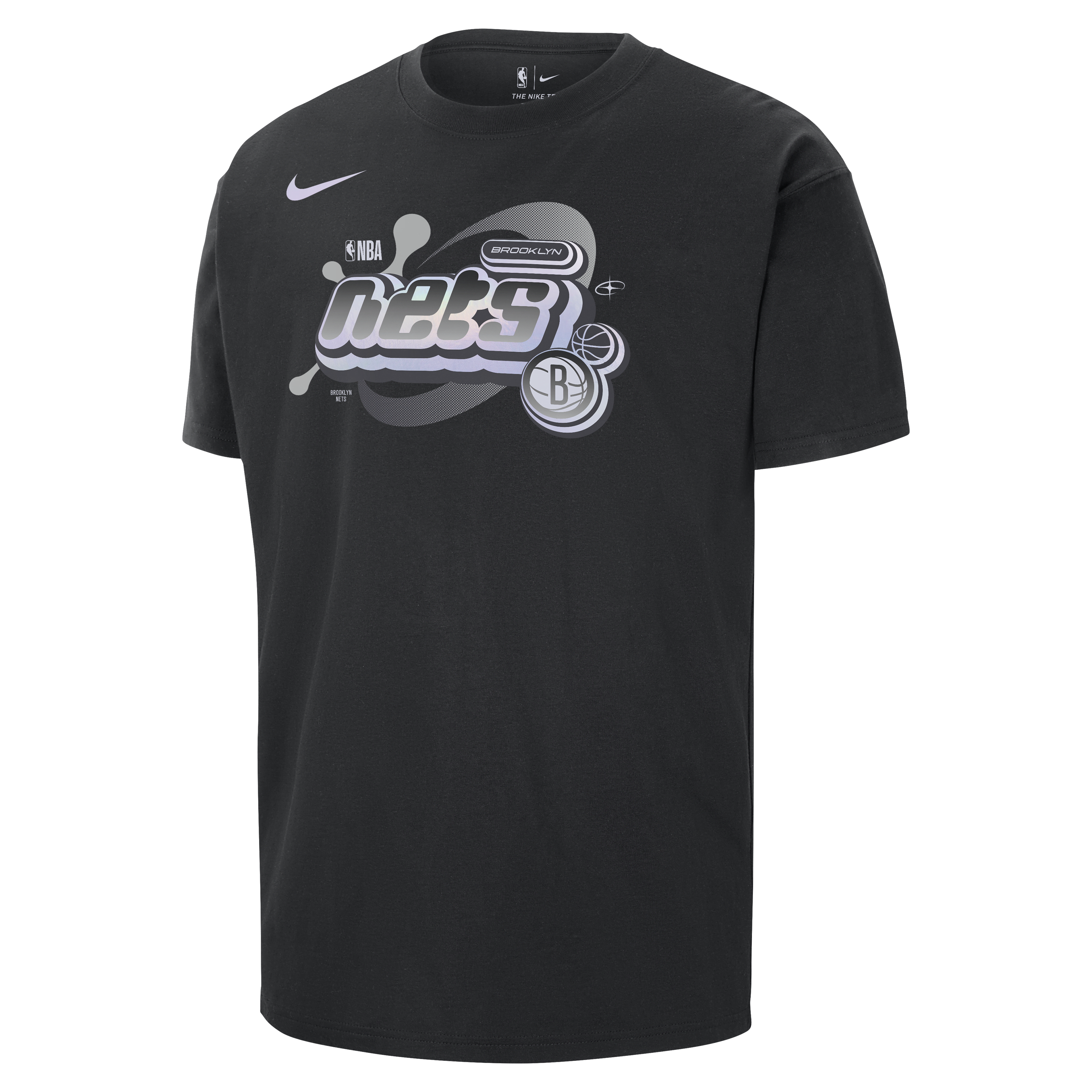 Brooklyn Nets Courtside Men's Nike NBA Max90 T-Shirt