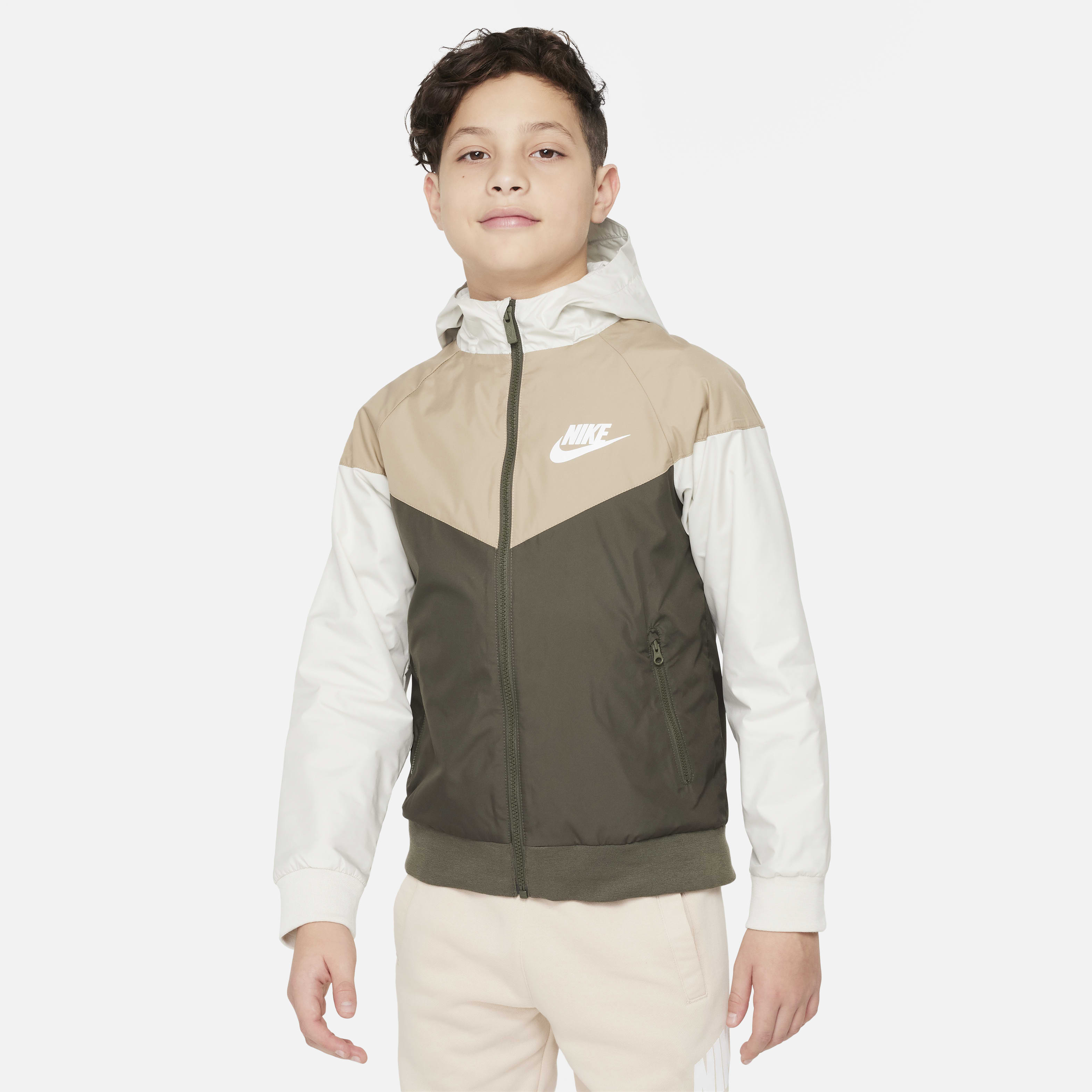 Nike Sportswear Windrunner Big Kids' Hooded Jacket